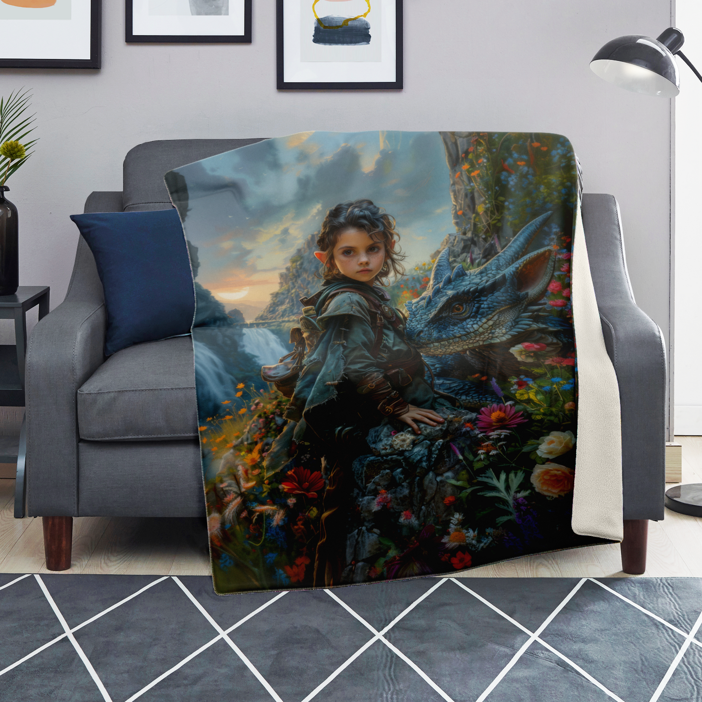 Adventurers Premium Microfleece Blanket