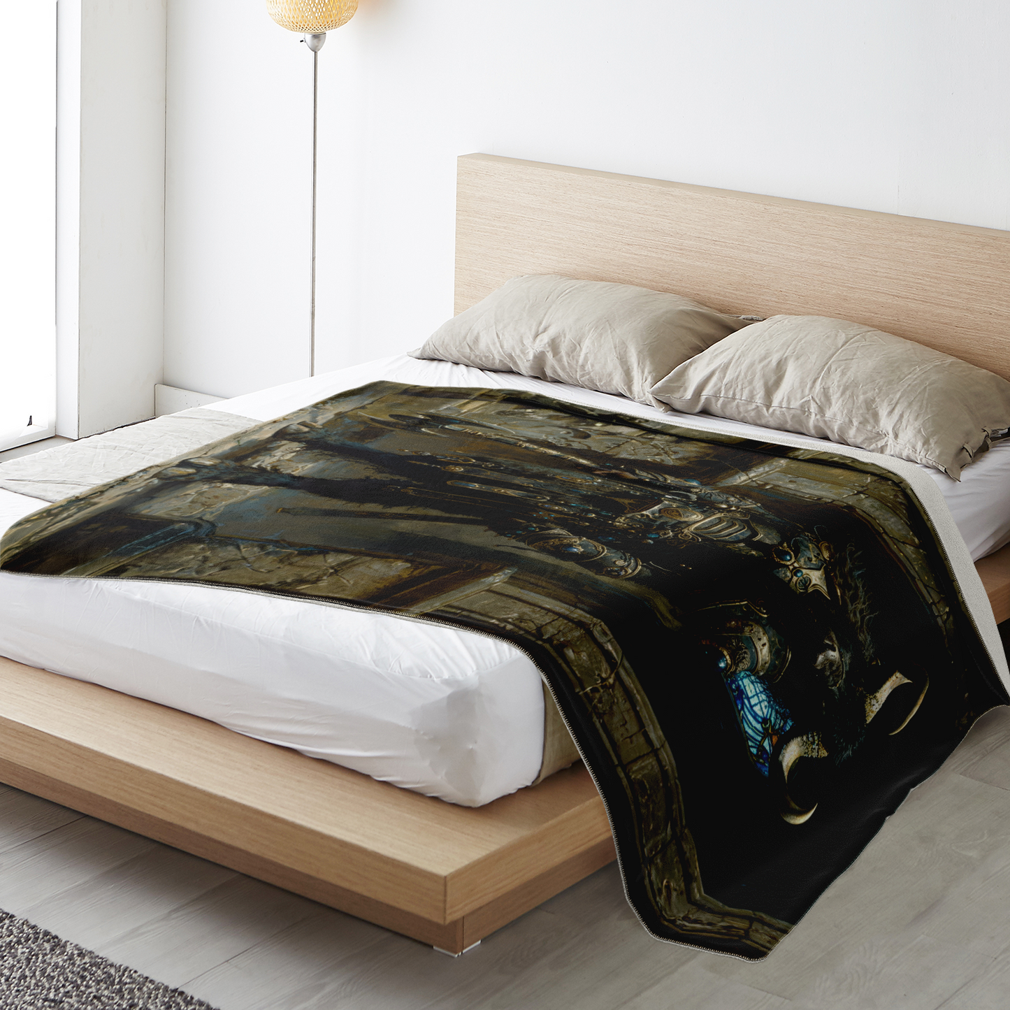 Minotaur Centurion Premium Microfleece Blanket