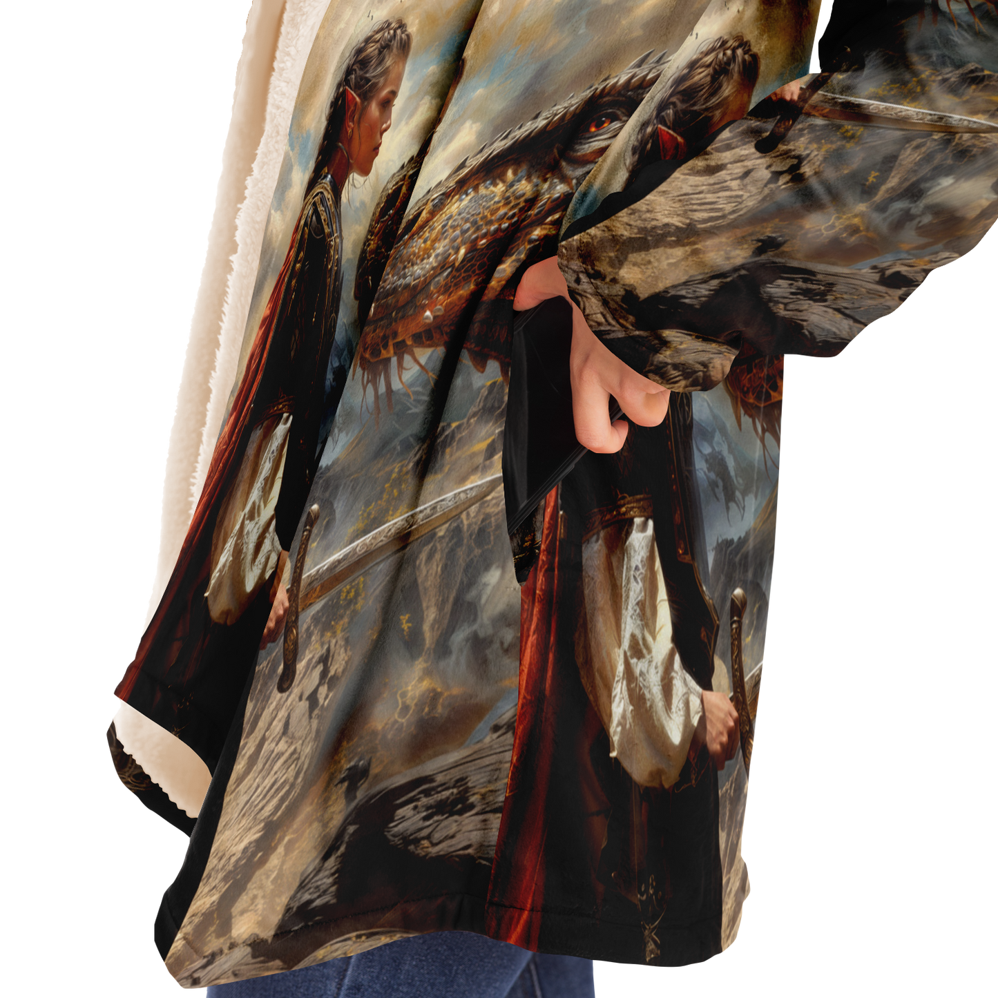 Standoff Microfleece Cloak