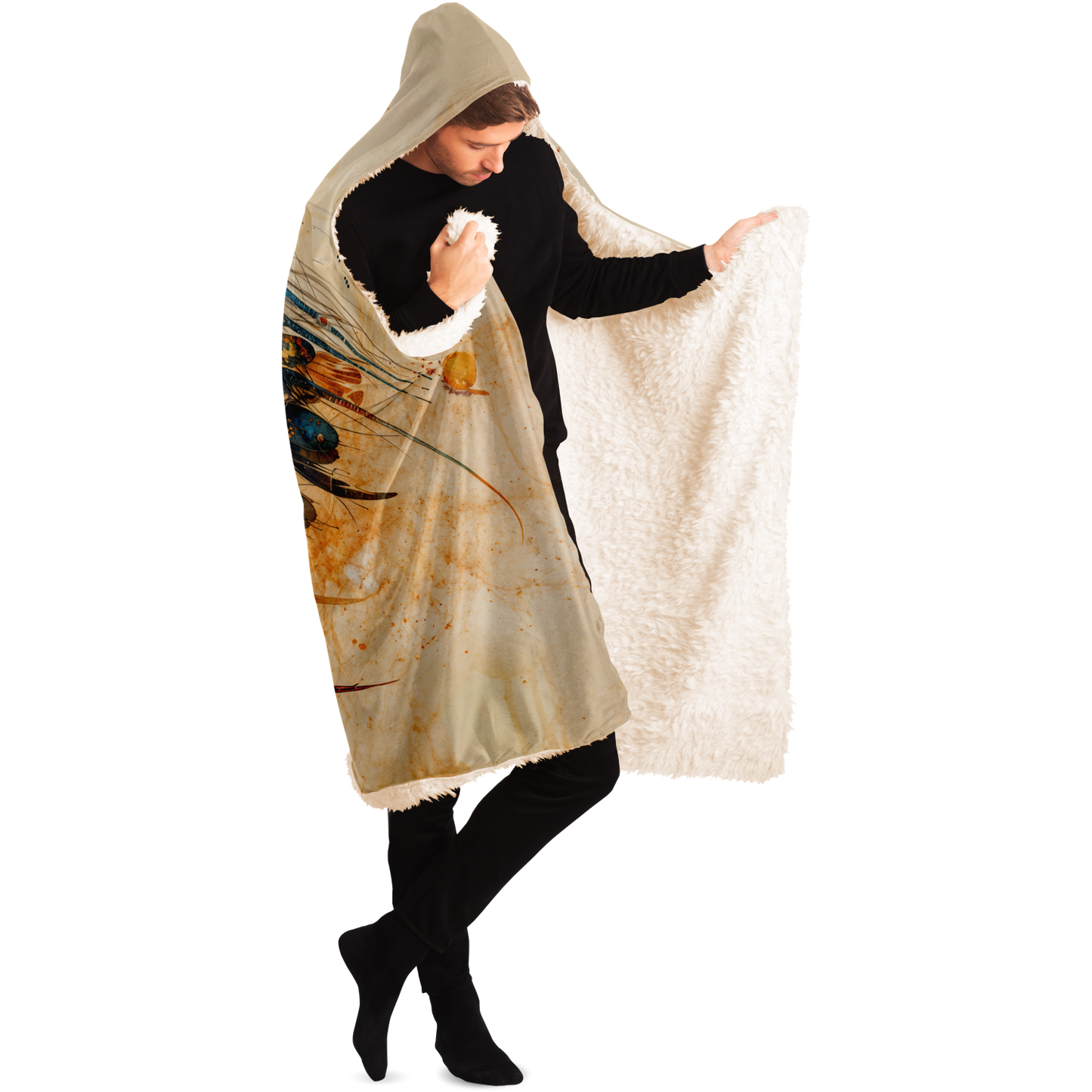 Feather Fae Divebomb Hooded Blanket