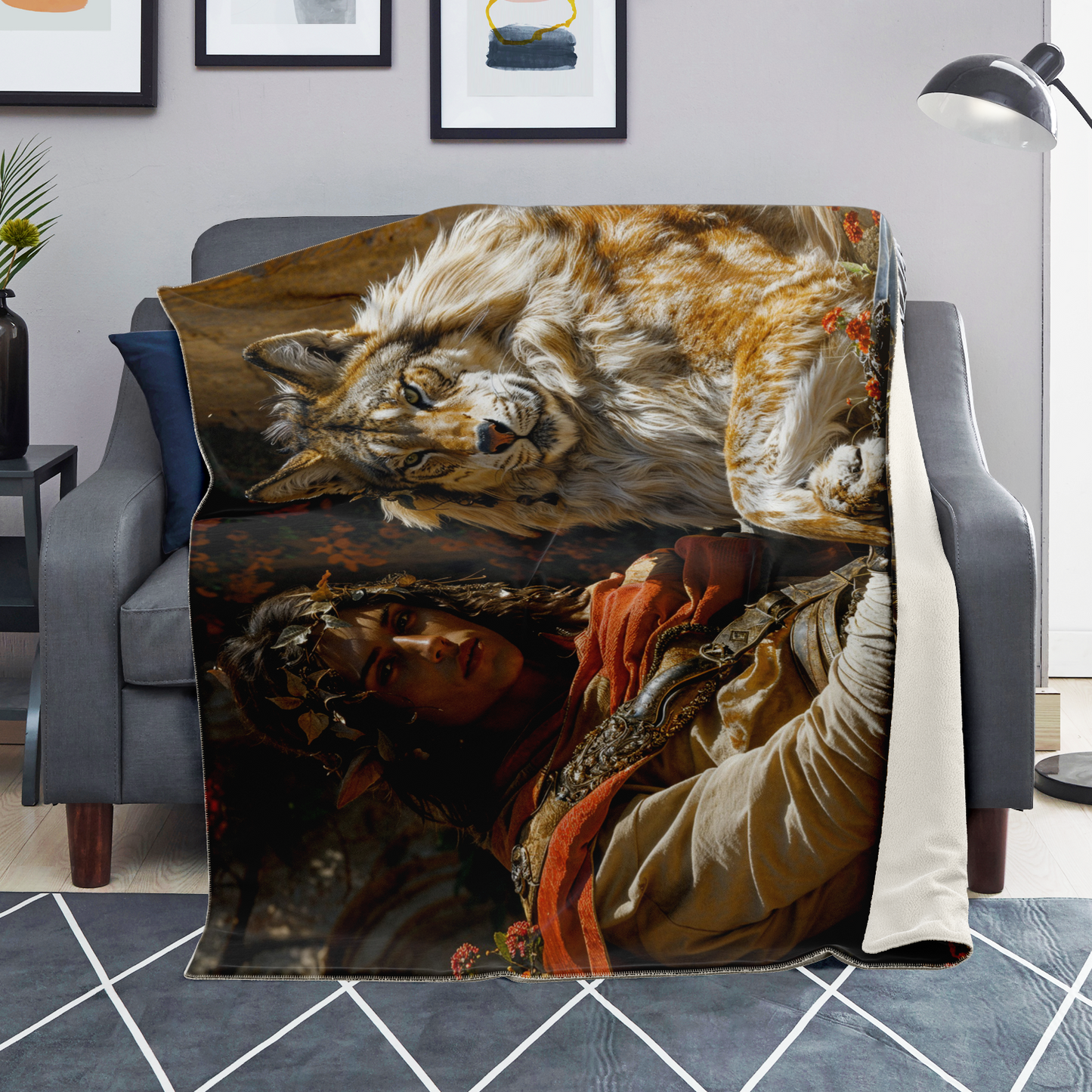 Guardians Of The Gateway Premium Microfleece Blanket