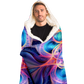 Opal Star Exploder Festival Hooded  Blanket