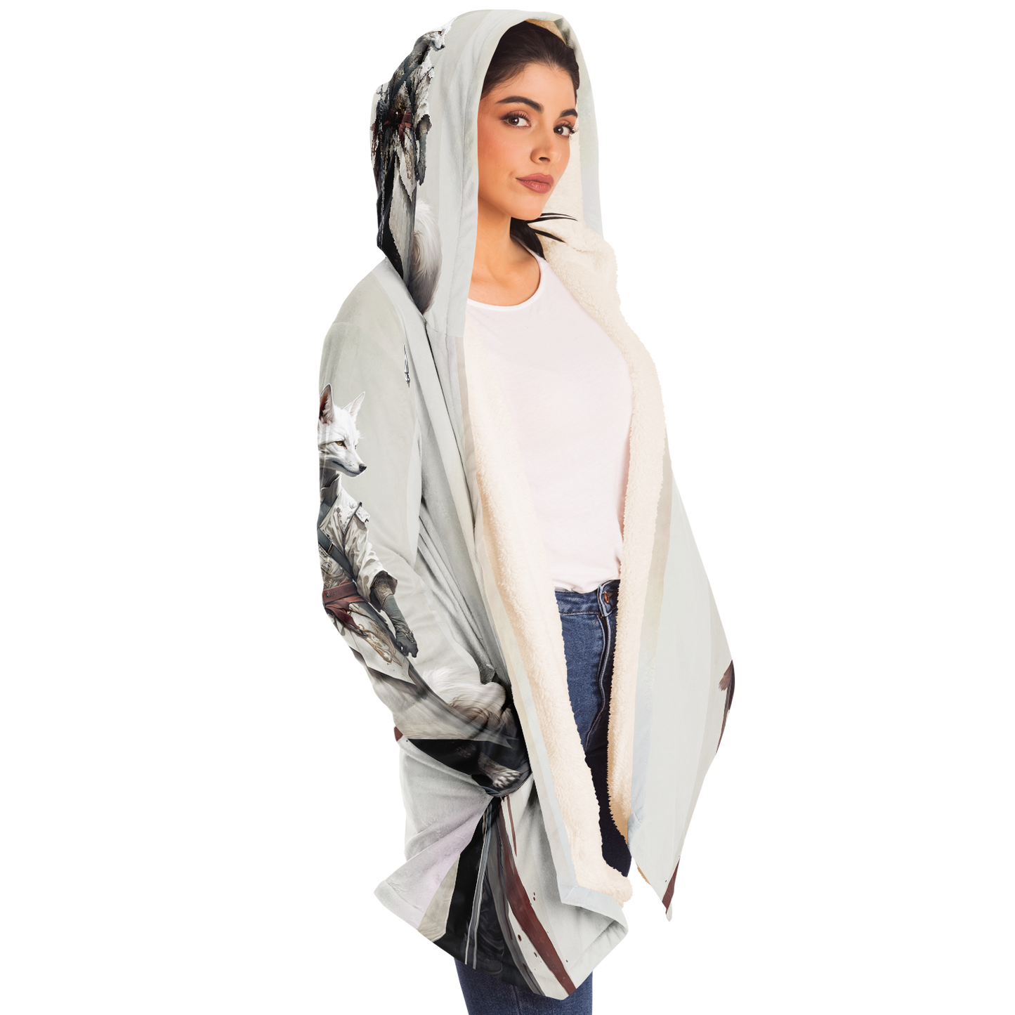 Fox Paladin Microfleece Cloak