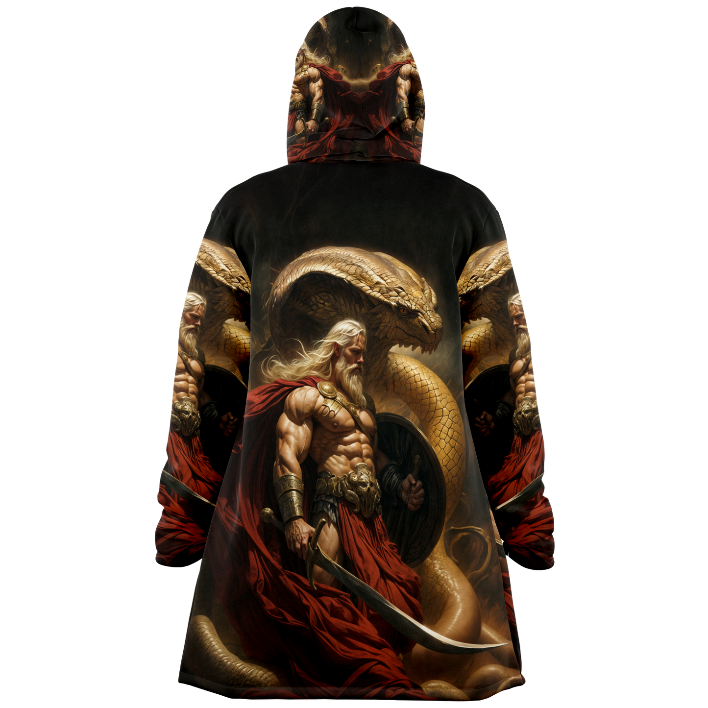 Serpent King Microfleece Cloak