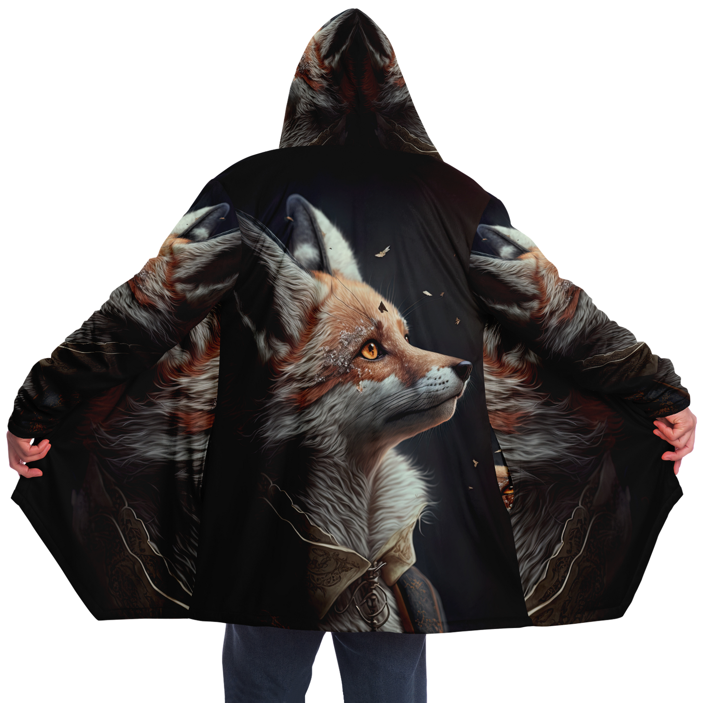 Clever Mr Fox Microfleece Cloak