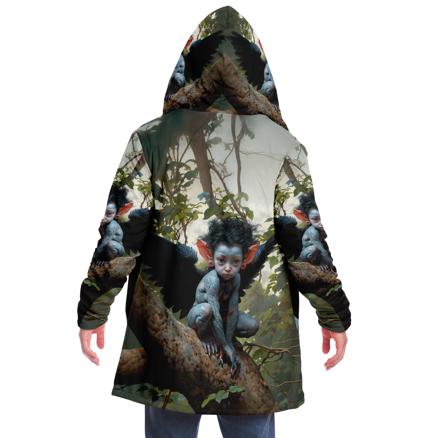 The Tree’s Secret Keeper Microfleece Cloak