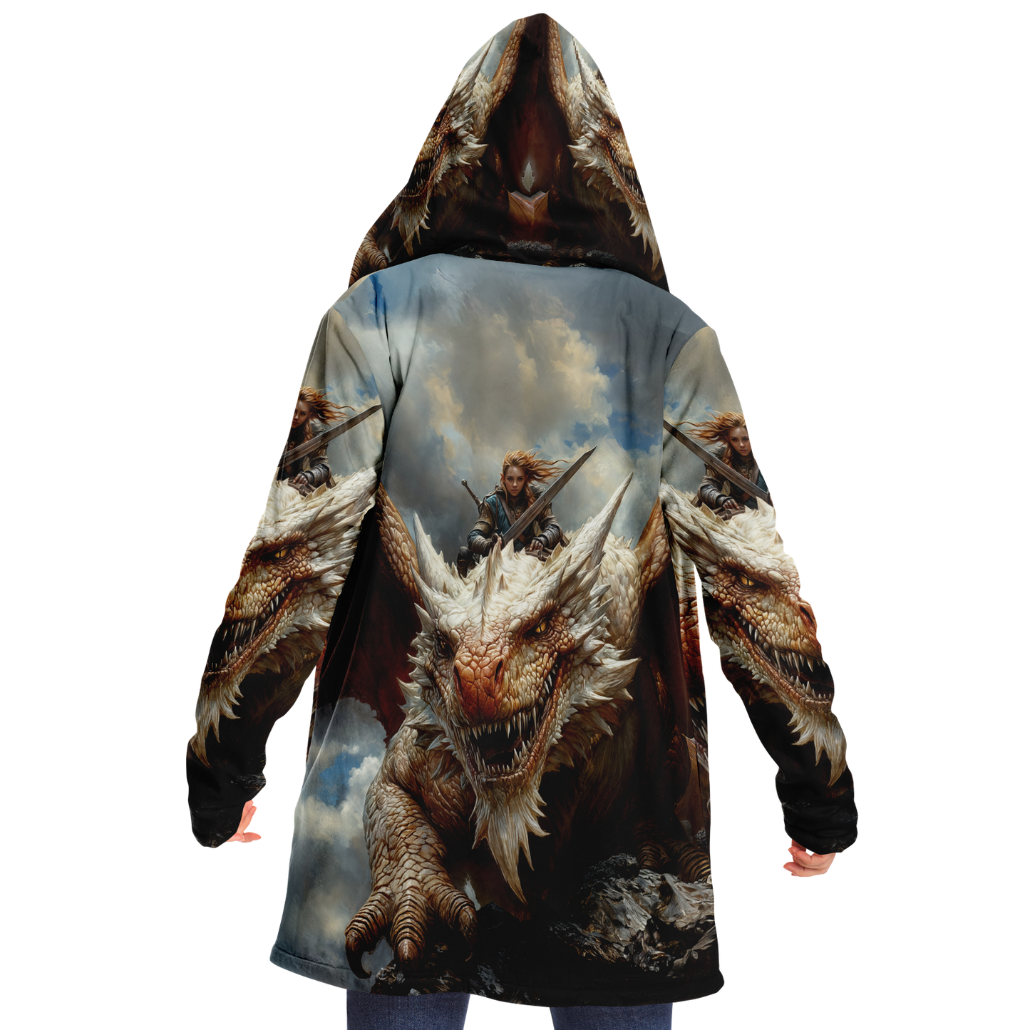 Skyborn Fury Microfleece Cloak