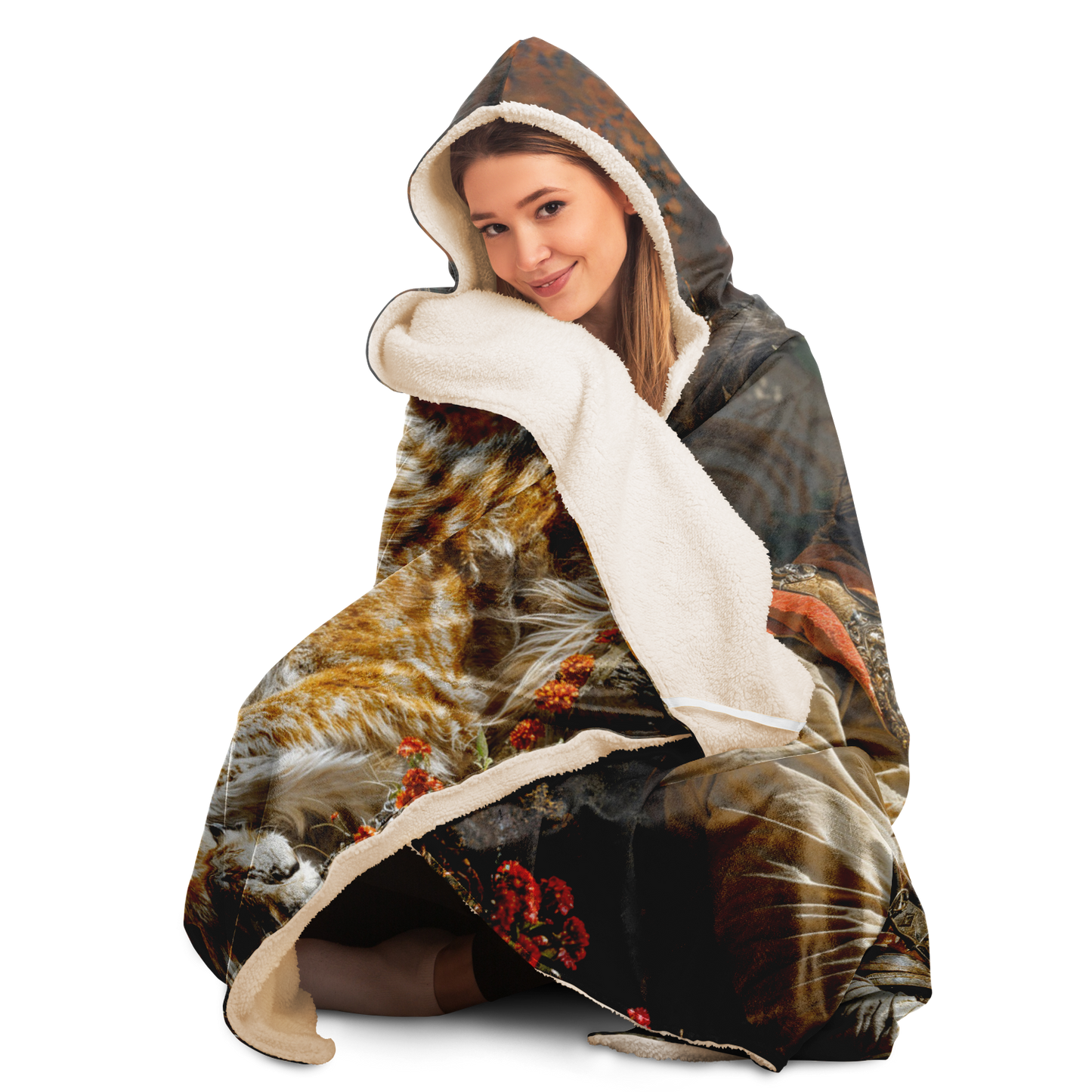 Guardians Of The Gateway Hooded Blanket