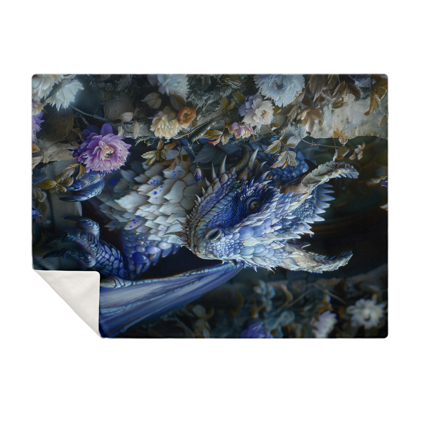 Petalwings Perch Premium Microfleece Blanket