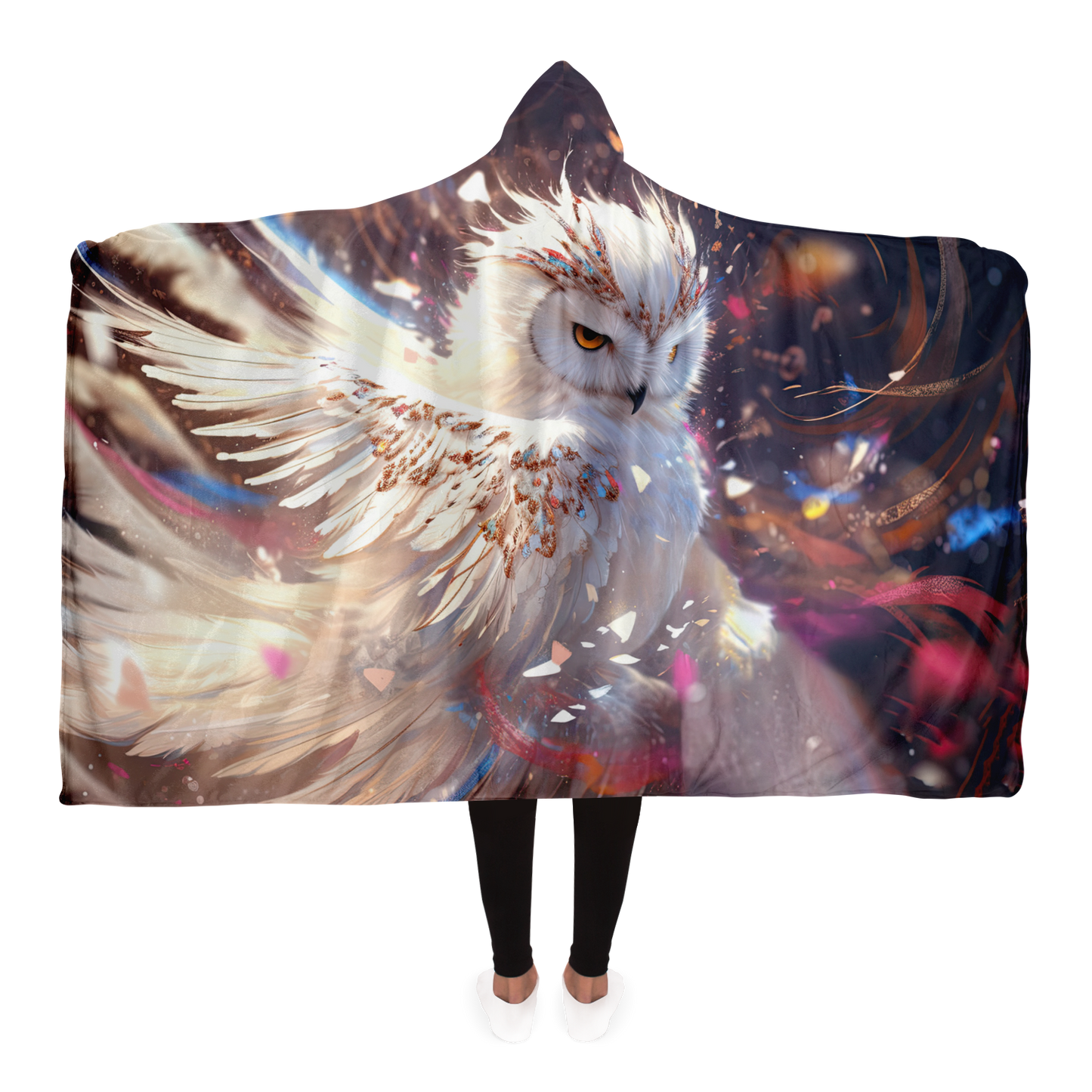 Owl Magic Hooded Blanket