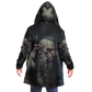 Troll Warrior Portrait Microfleece Cloak