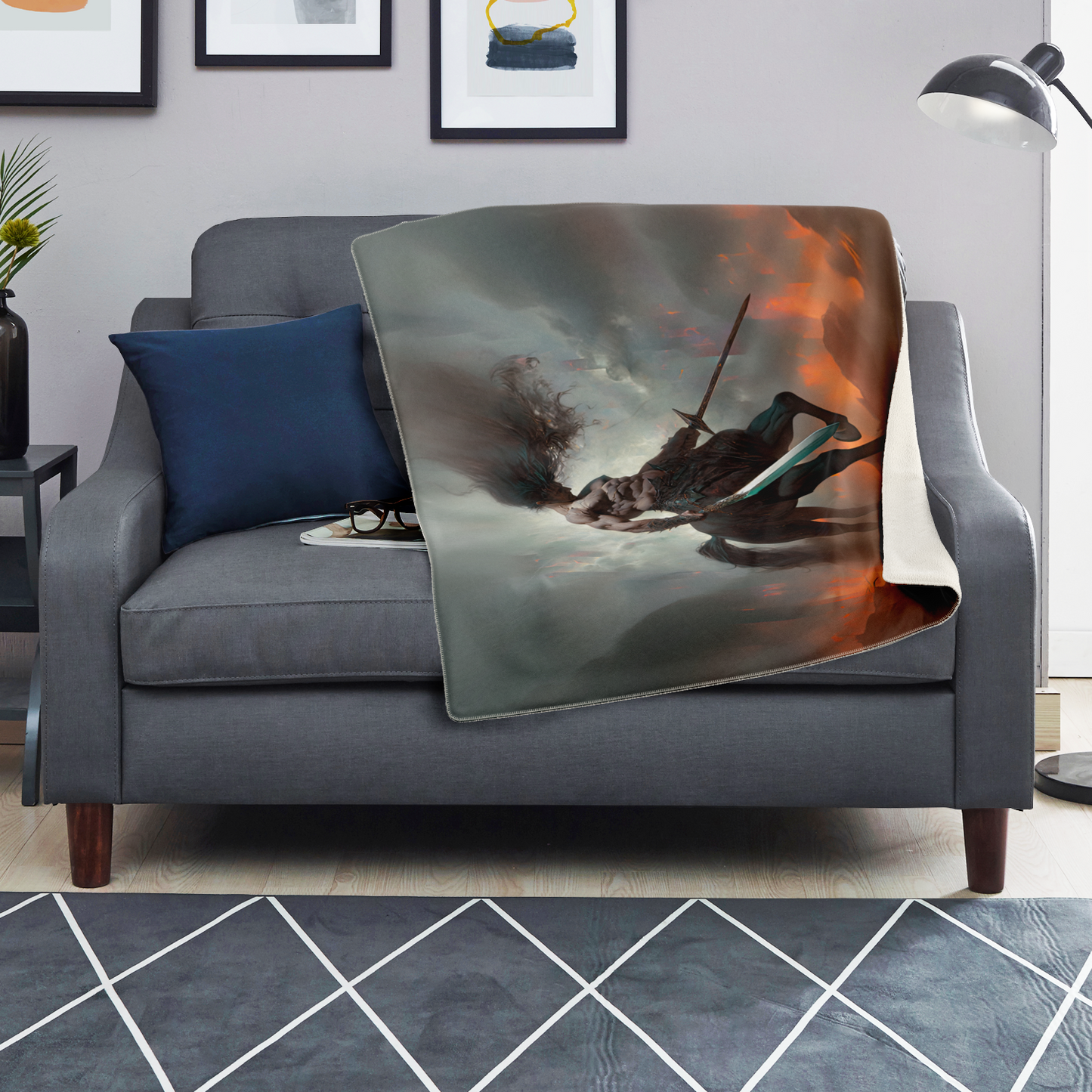 Aftermath Premium Microfleece Blanket