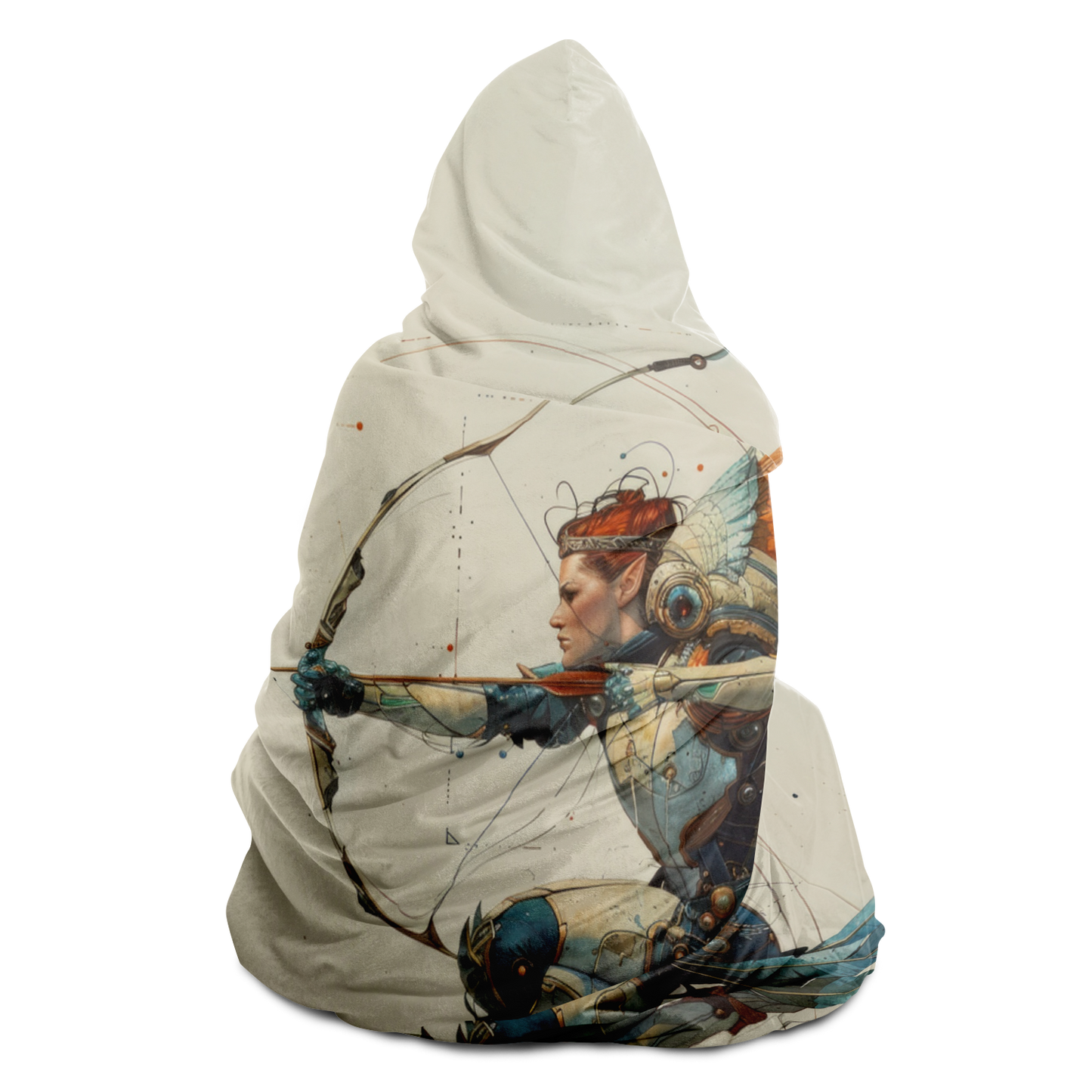 Skyborne Archer Hooded Blanket