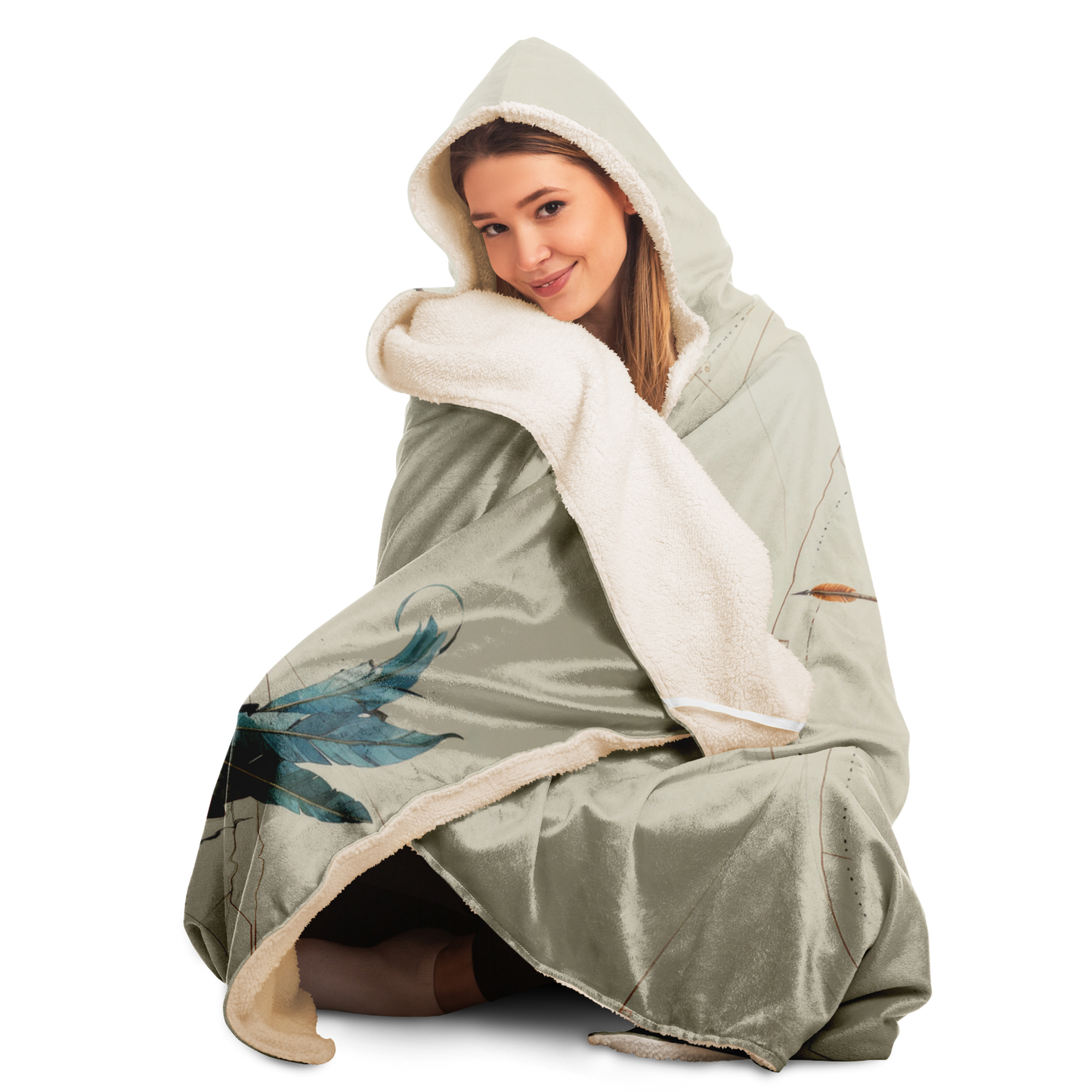 Skyborne Archer Hooded Blanket