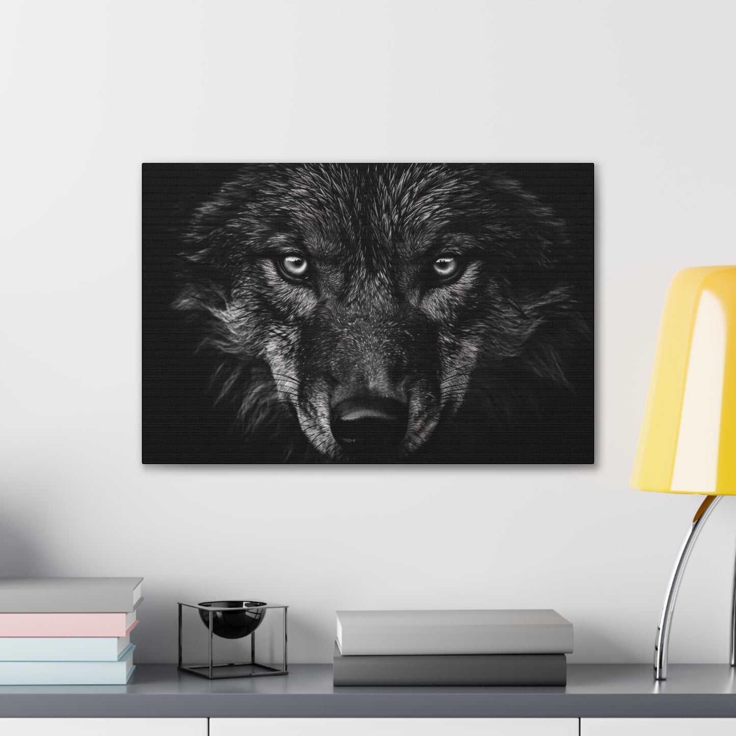 "Night Eyes"  Canvas Stretched, 0.75" - Print