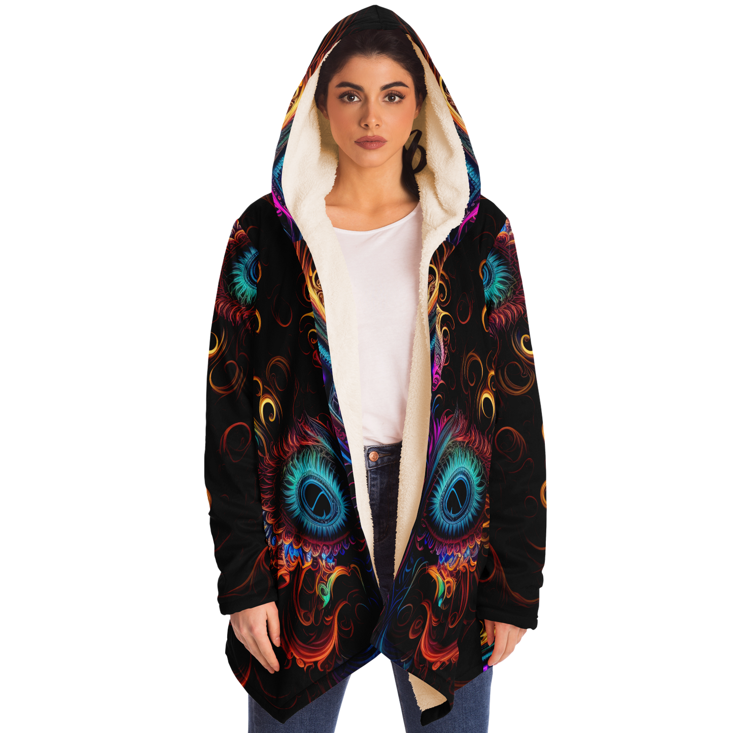 Neon Owl Cloak