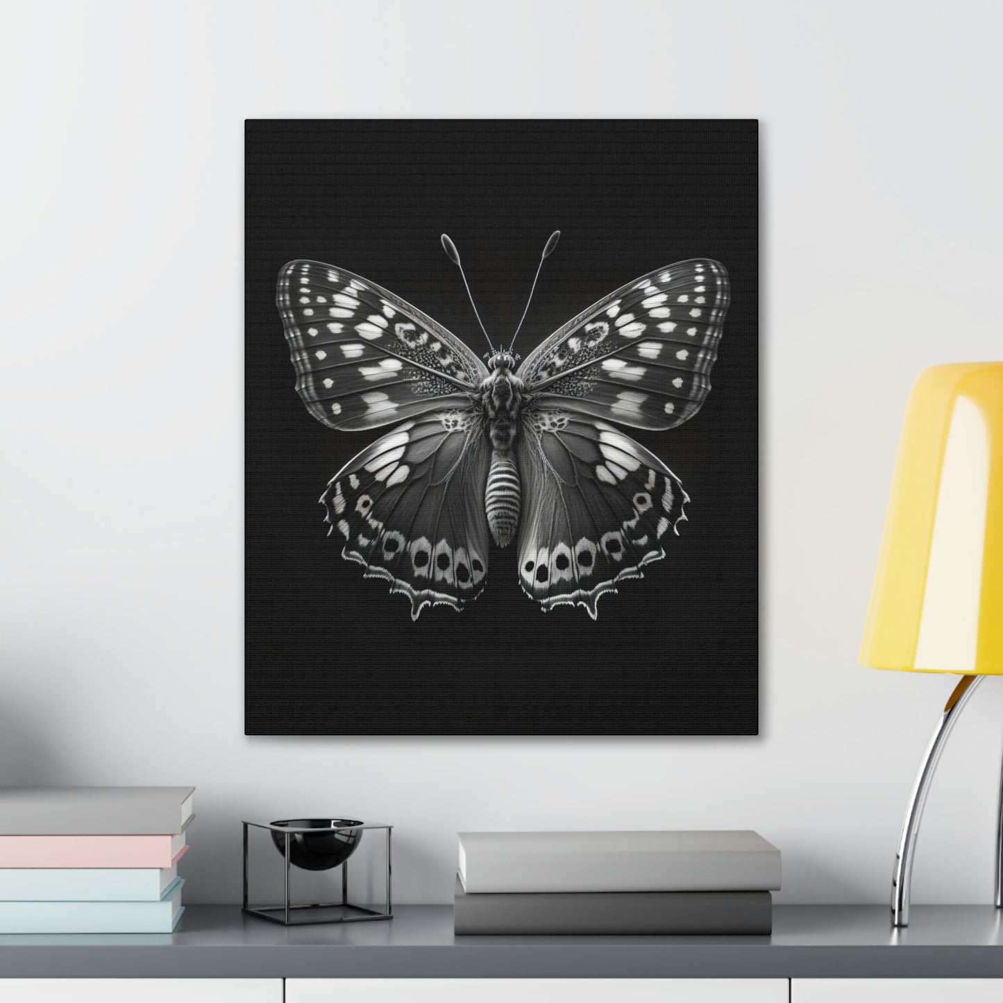 "Macro Monarch" Canvas Stretched, 0.75" - Print