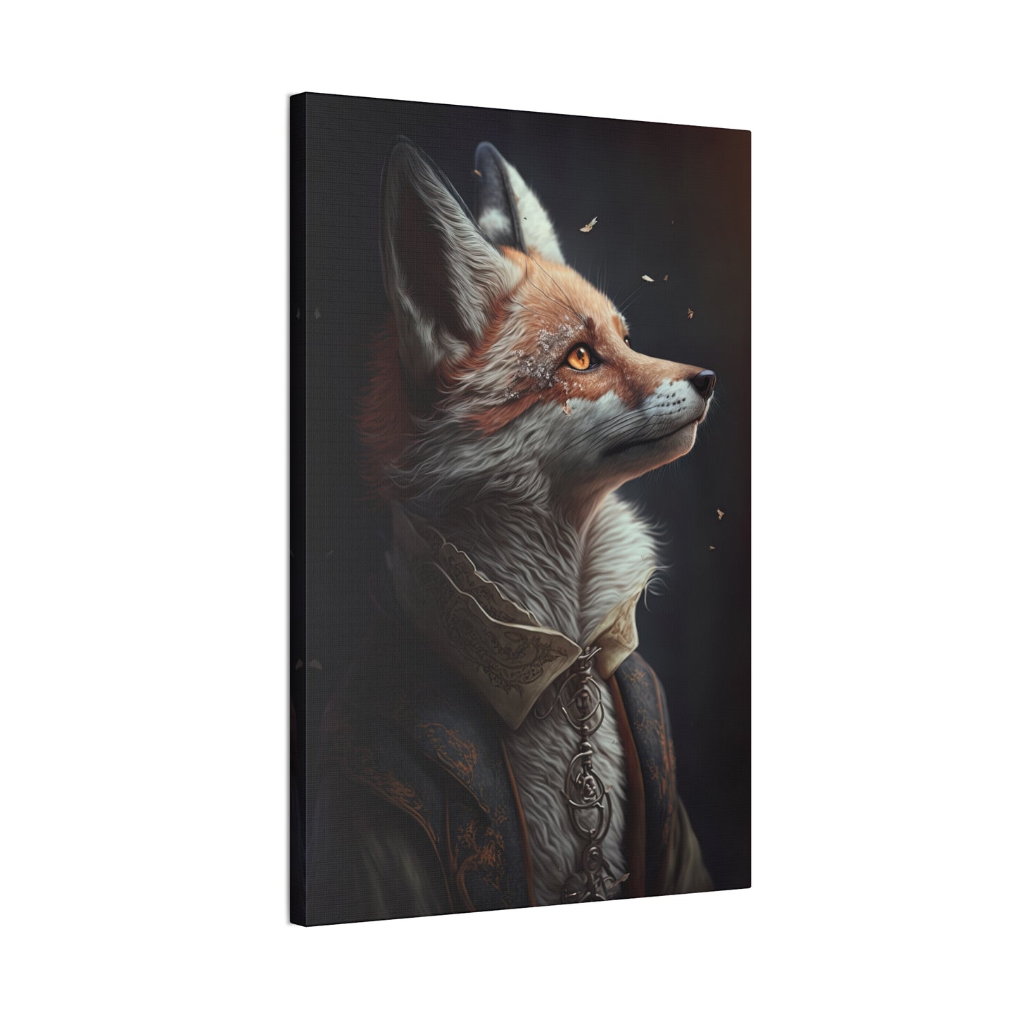 "Clever Mr Fox" Canvas Stretched, 0.75" - Print