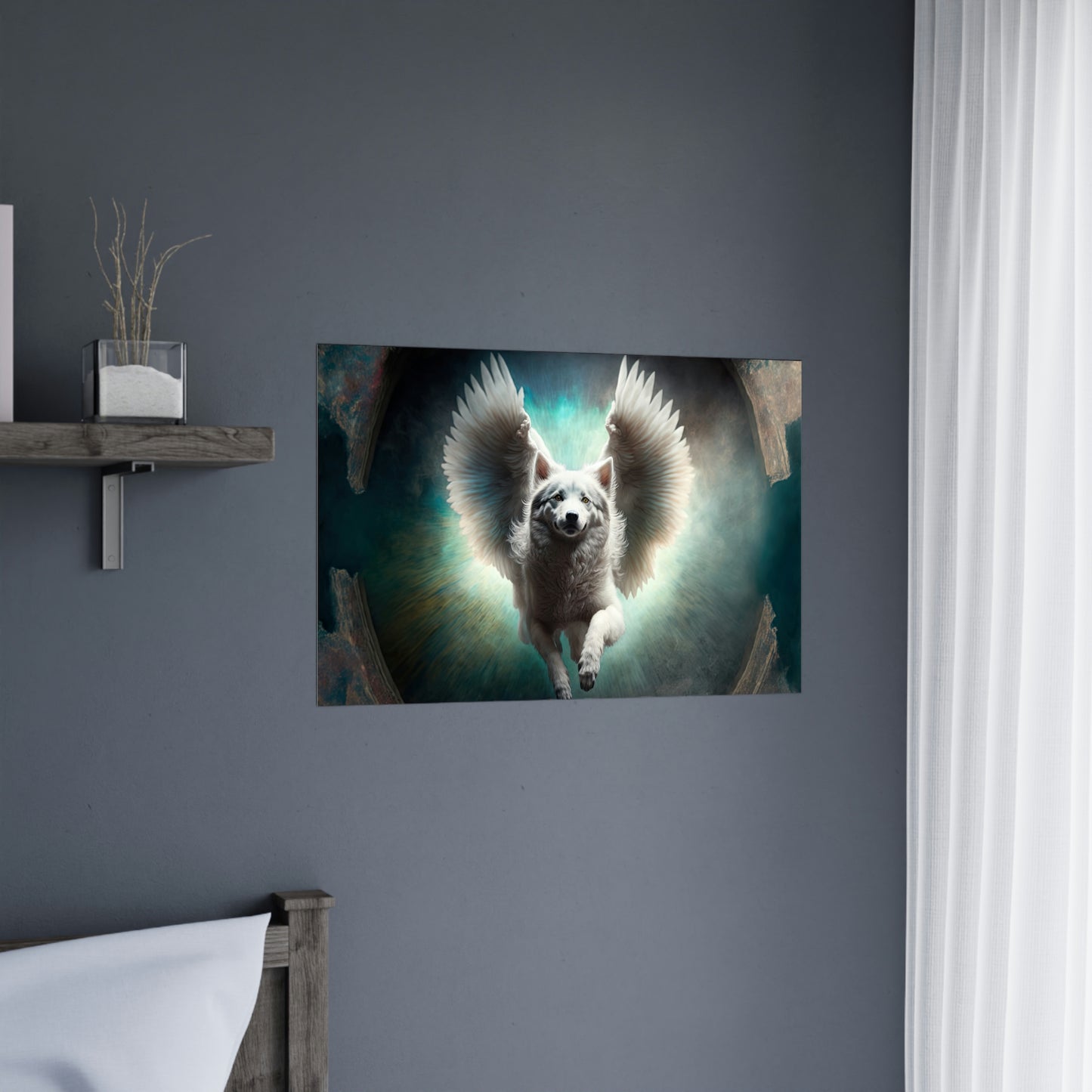 "Angel Dog" Poster - Print