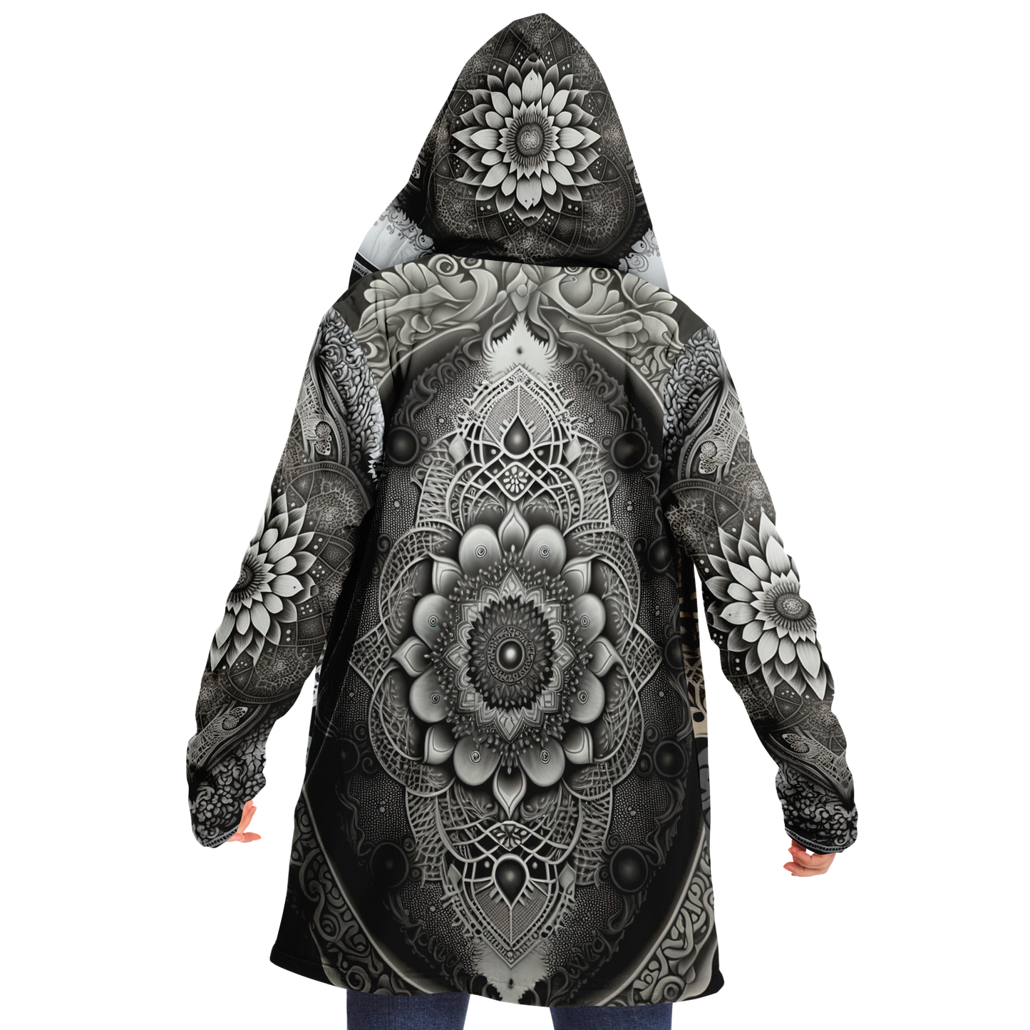 Lucid Mandala Microfleece Festival Cloak