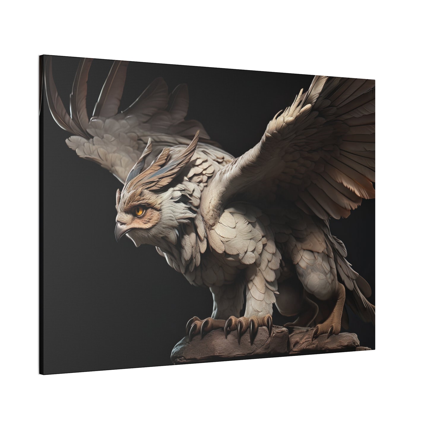 "Gaze Of The Griffon"  Canvas Stretched, 0.75" - Print