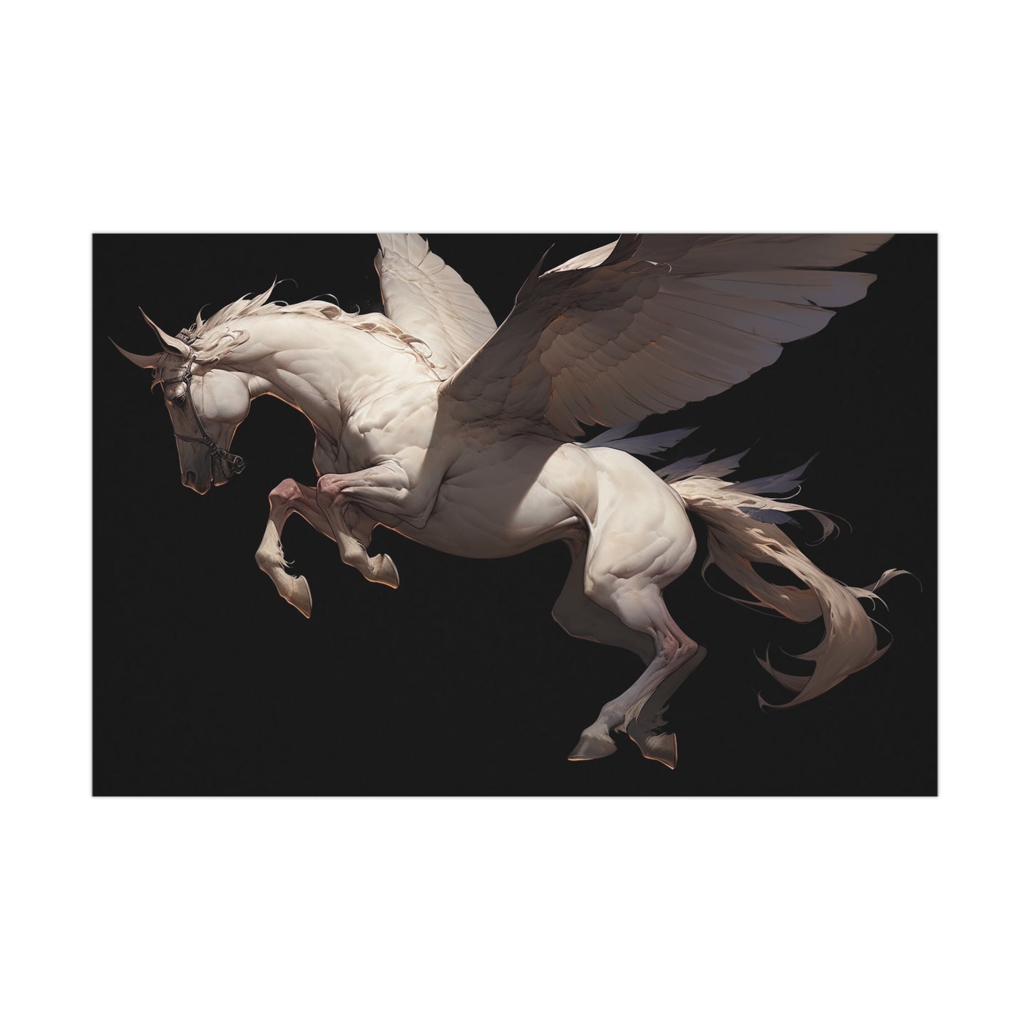 "Cloud Jumper Pegasus" Poster - Print