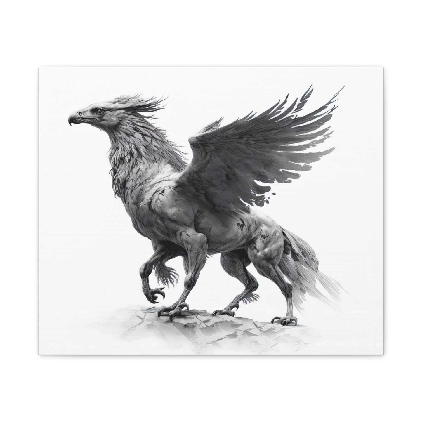 "Hippogriff" Canvas Stretched, 0.75" - Print