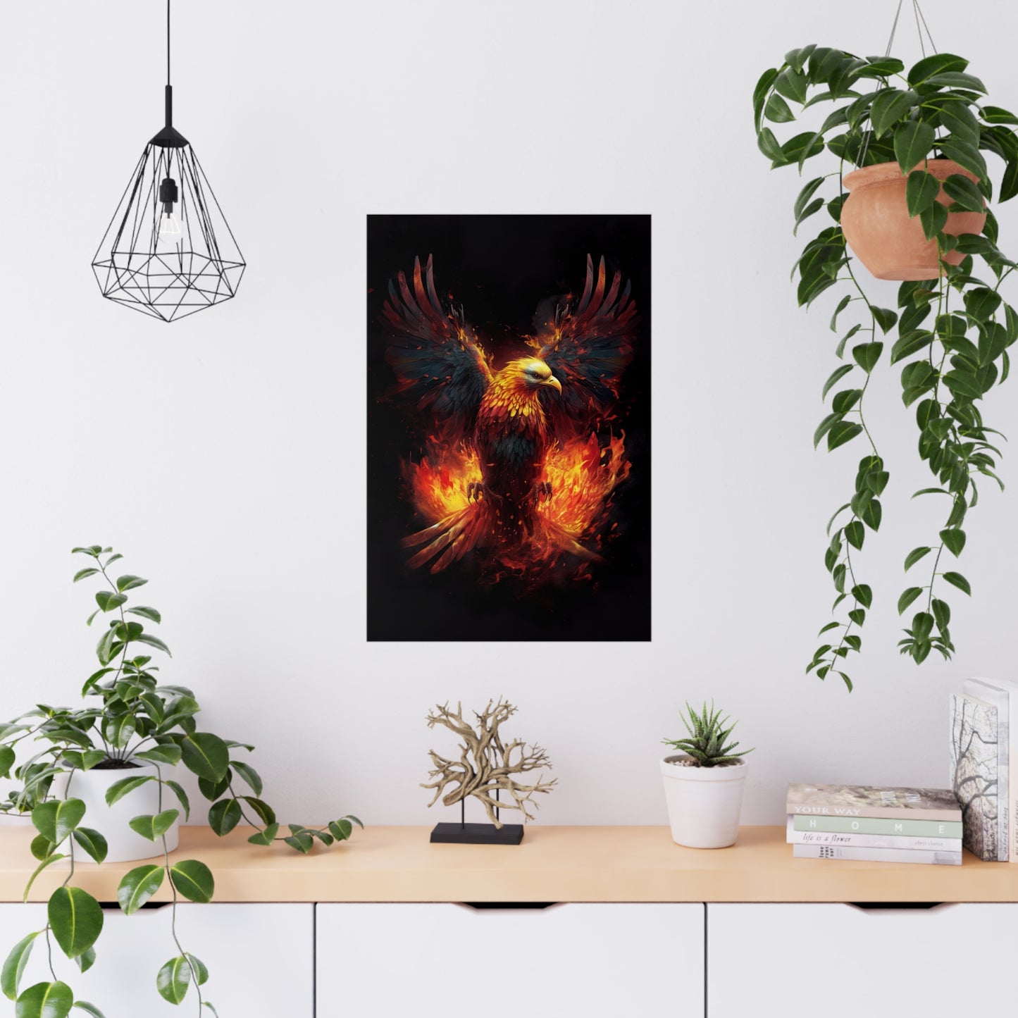 "Phoenix Resurrection" Poster - Print