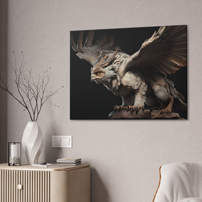 "Gaze Of The Griffon"  Canvas Stretched, 0.75" - Print