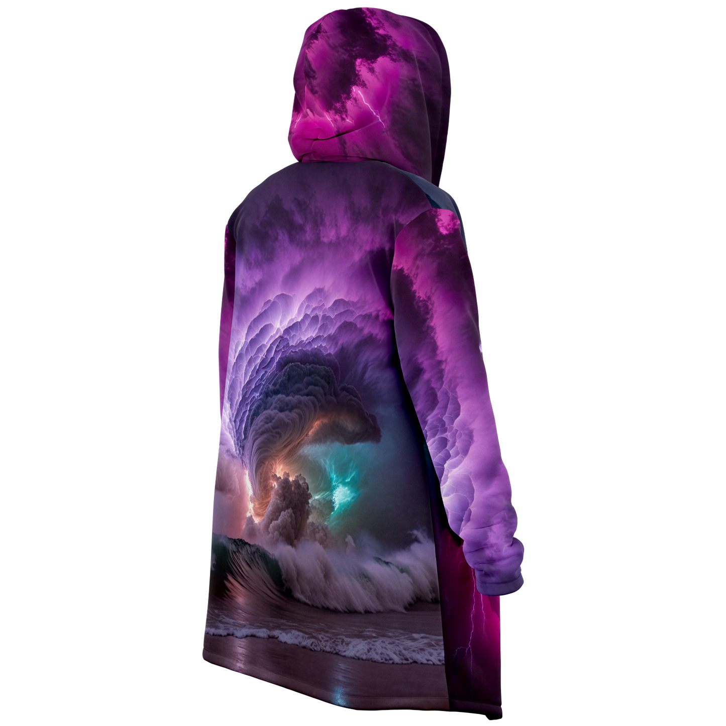 Stormy Sea Microfleece Cloak