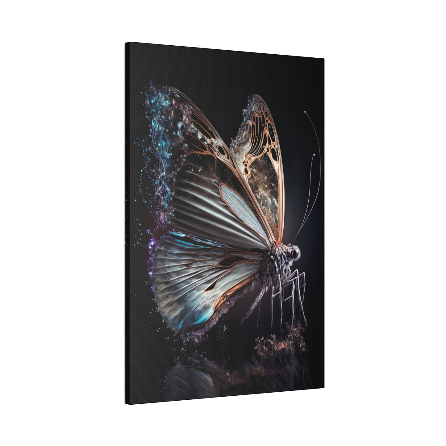 "Evaporating Butterfly" Canvas Stretched, 0.75" - Print