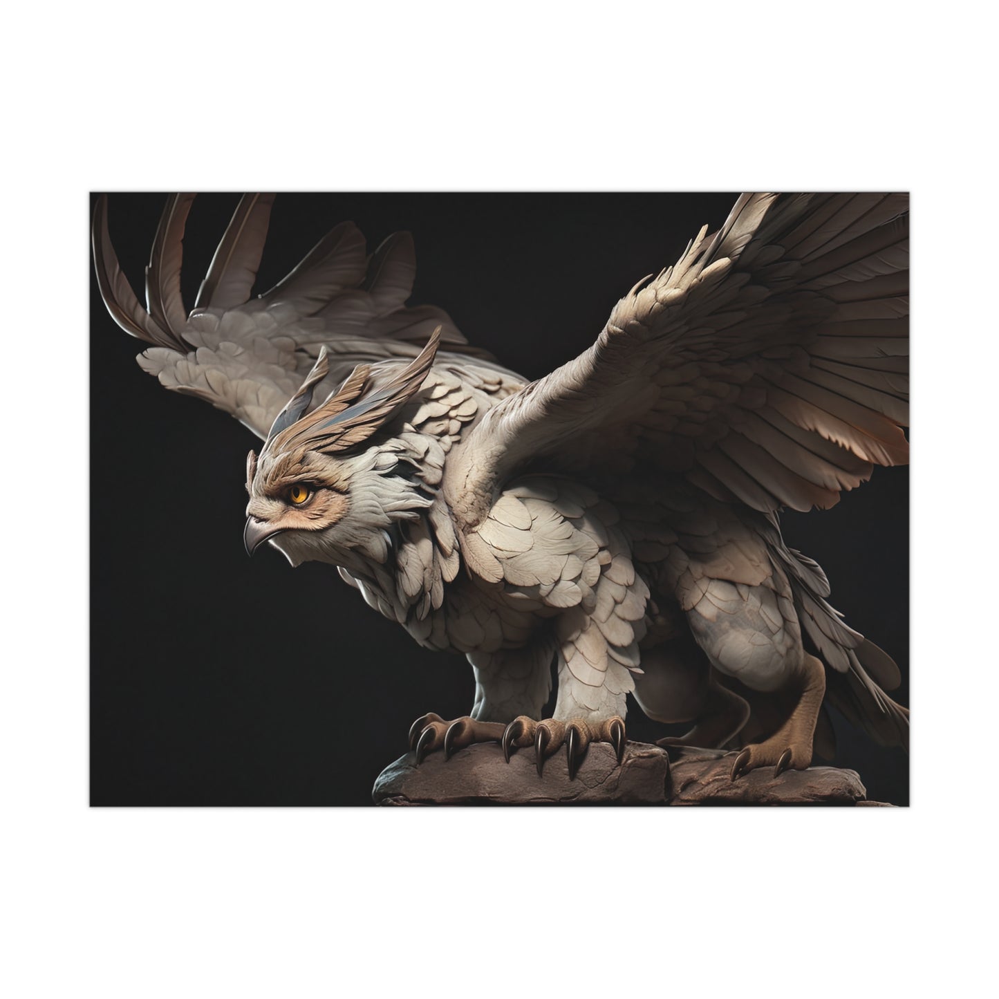 "Gaze Of The Griffon" Poster - Print