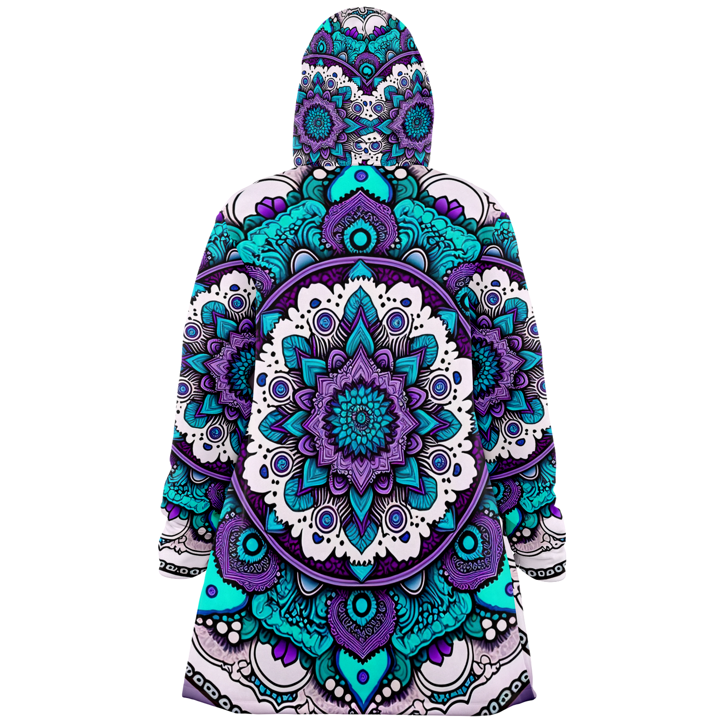 Pure Mandala Microfleece Festival Cloak