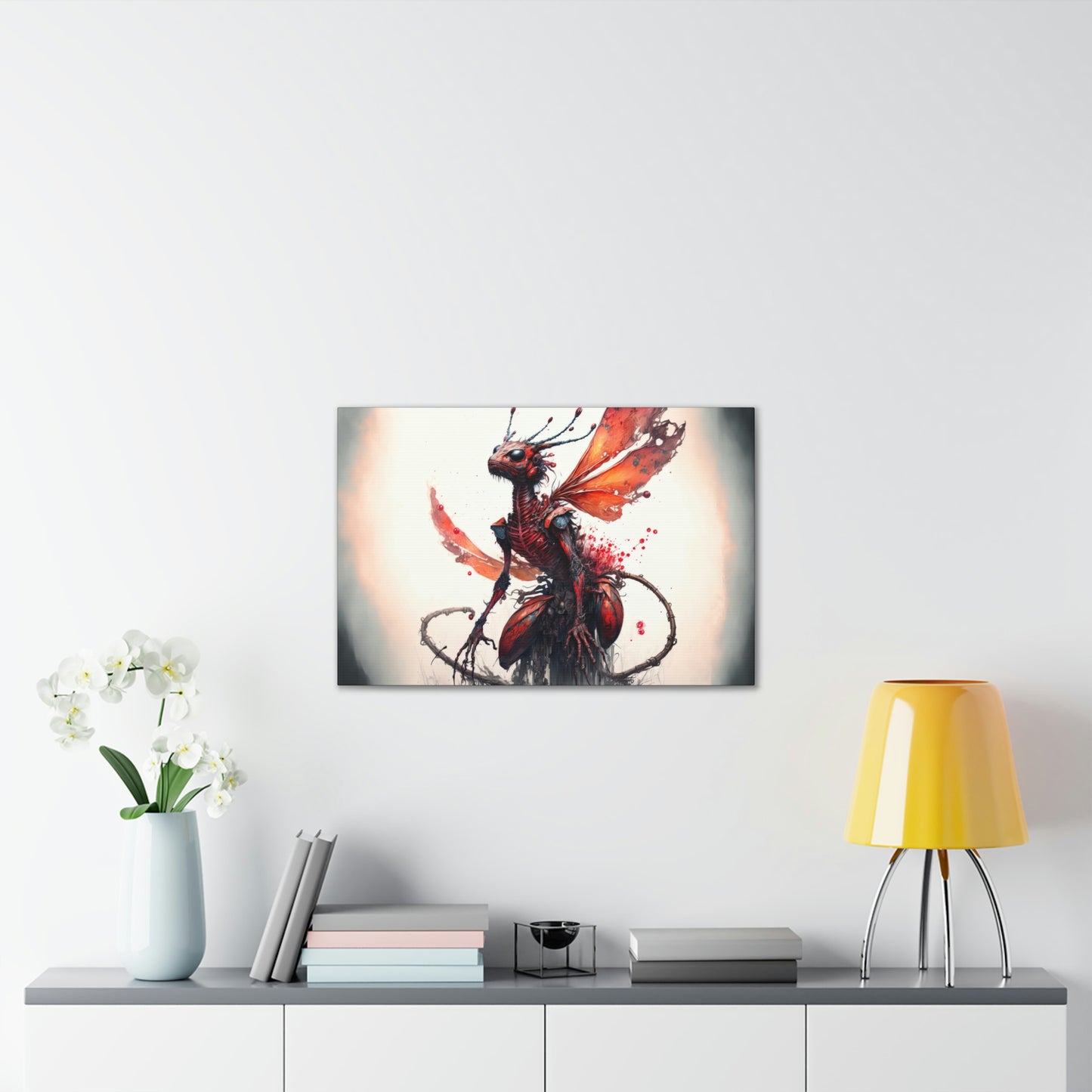 "Dragon Spryte Casualty" Canvas Stretched, 0.75" - Print