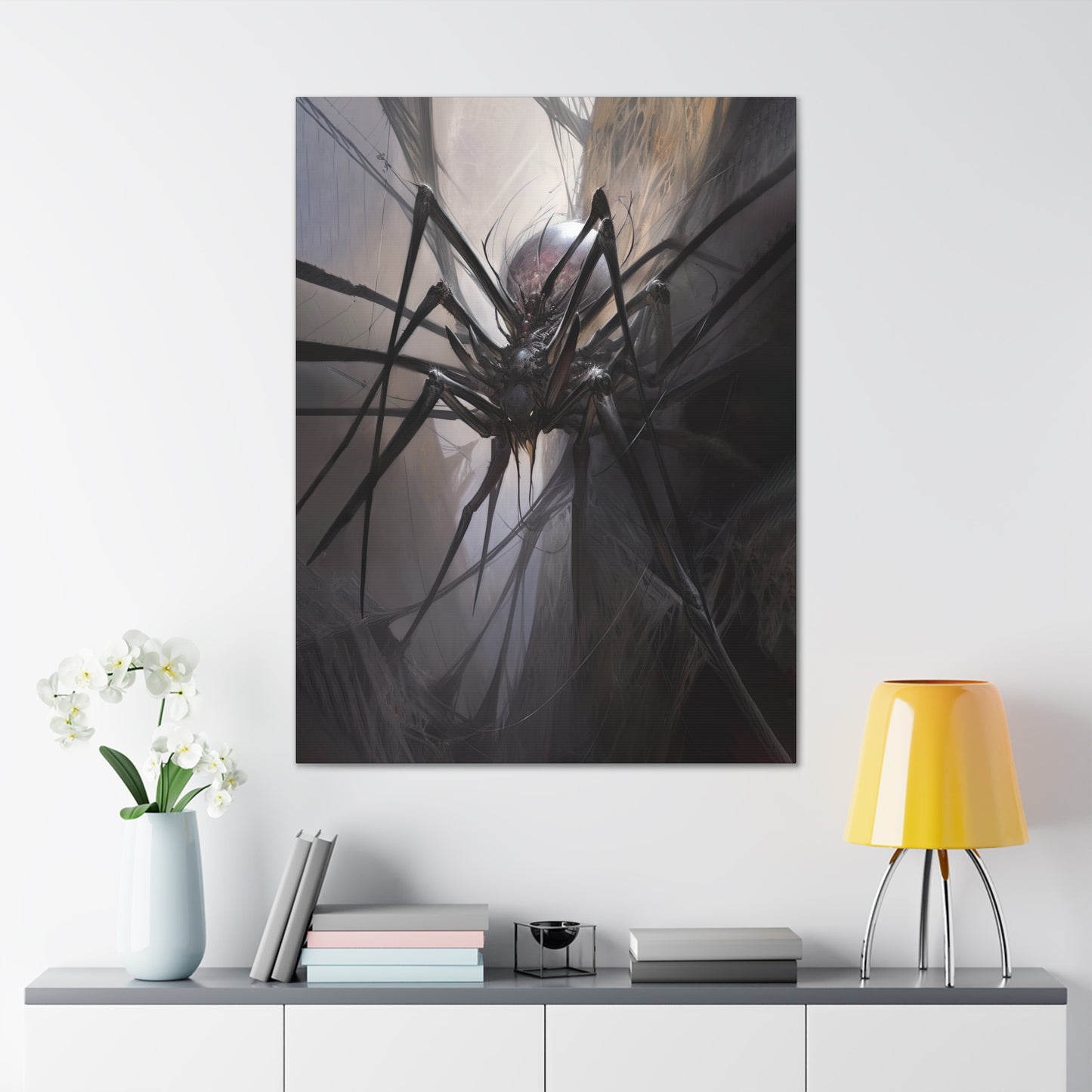 "Shadow Weaver" Canvas Stretched, 0.75" - Print