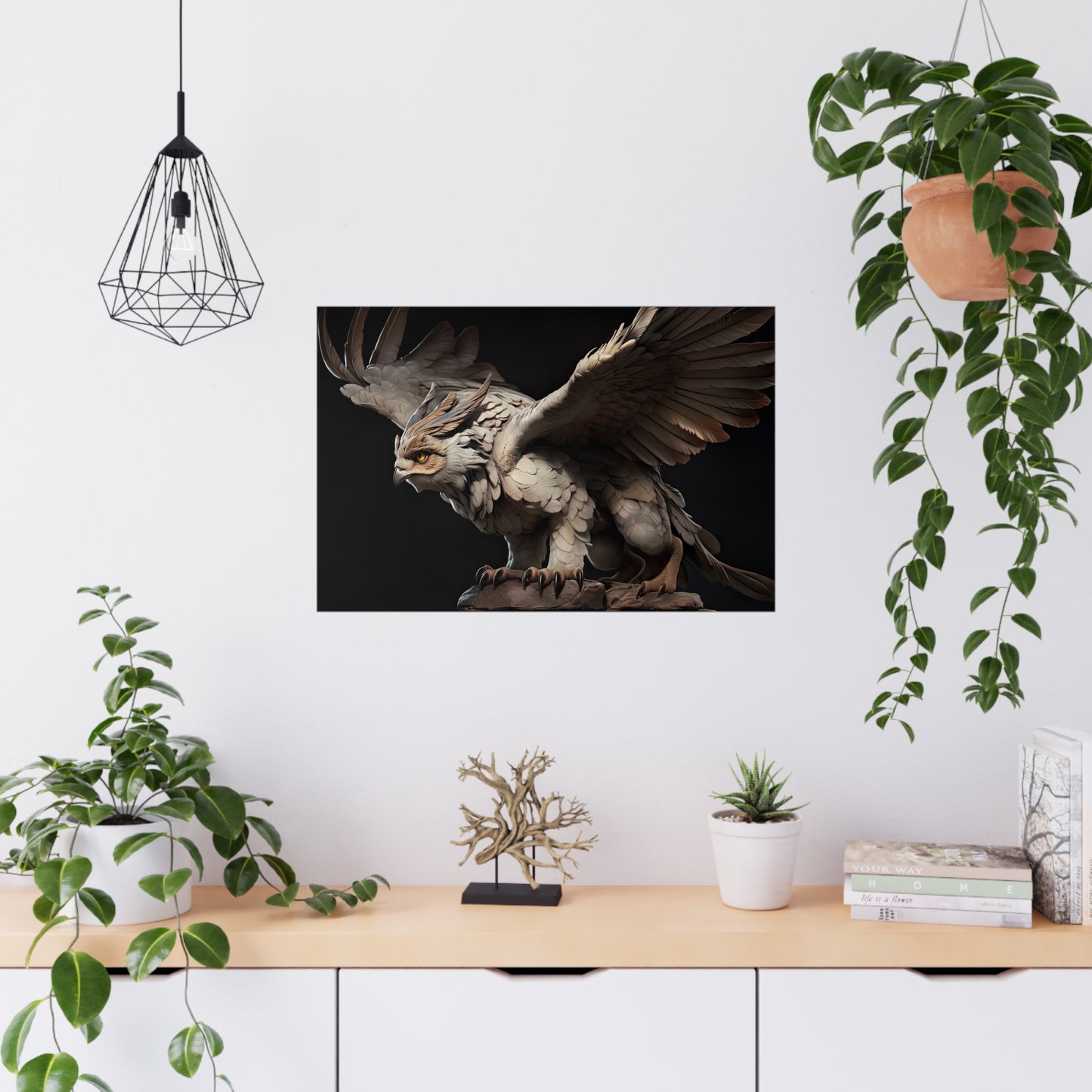 "Gaze Of The Griffon" Poster - Print