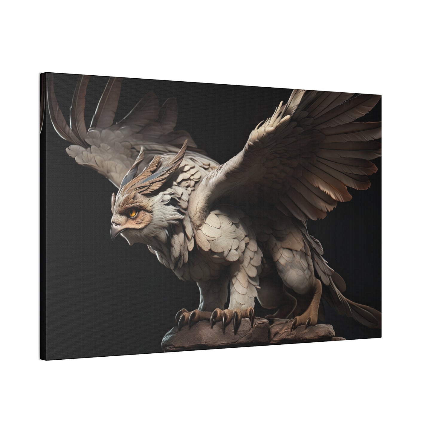 "Gaze Of The Griffon"  Canvas Stretched, 0.75" - Print