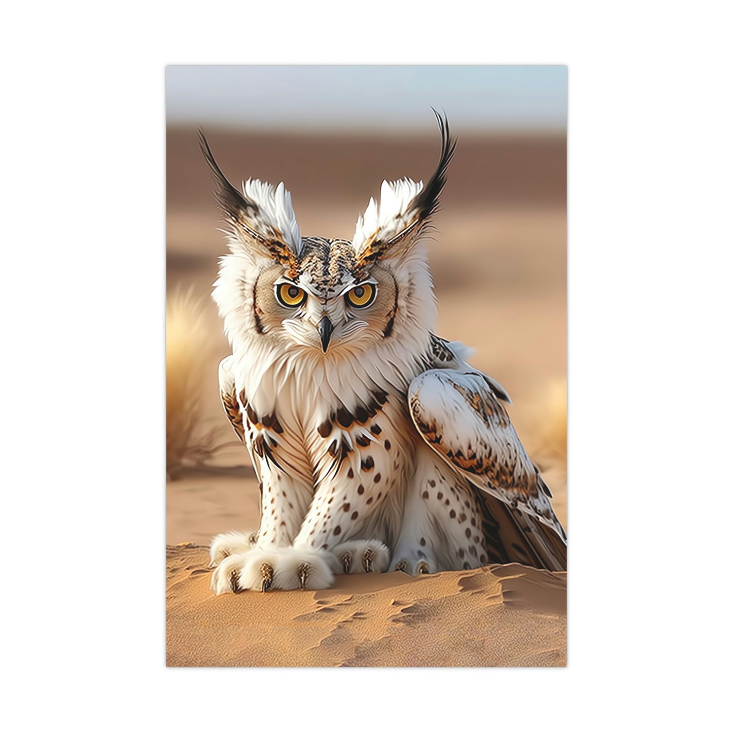 "Lynx Owl" Poster - Print