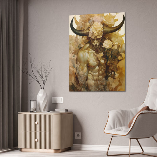 "Golden Guardian" Canvas Stretched, 0.75" - Print