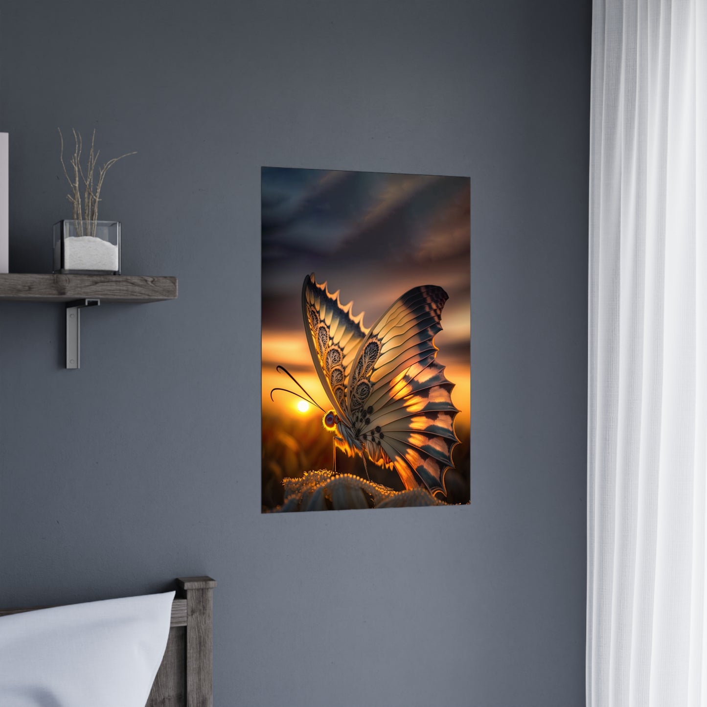 "Twilight Butterfly" Poster - Print