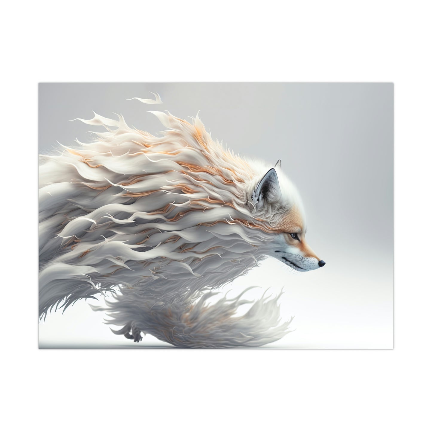 "Wind Element Fox" Poster - Print