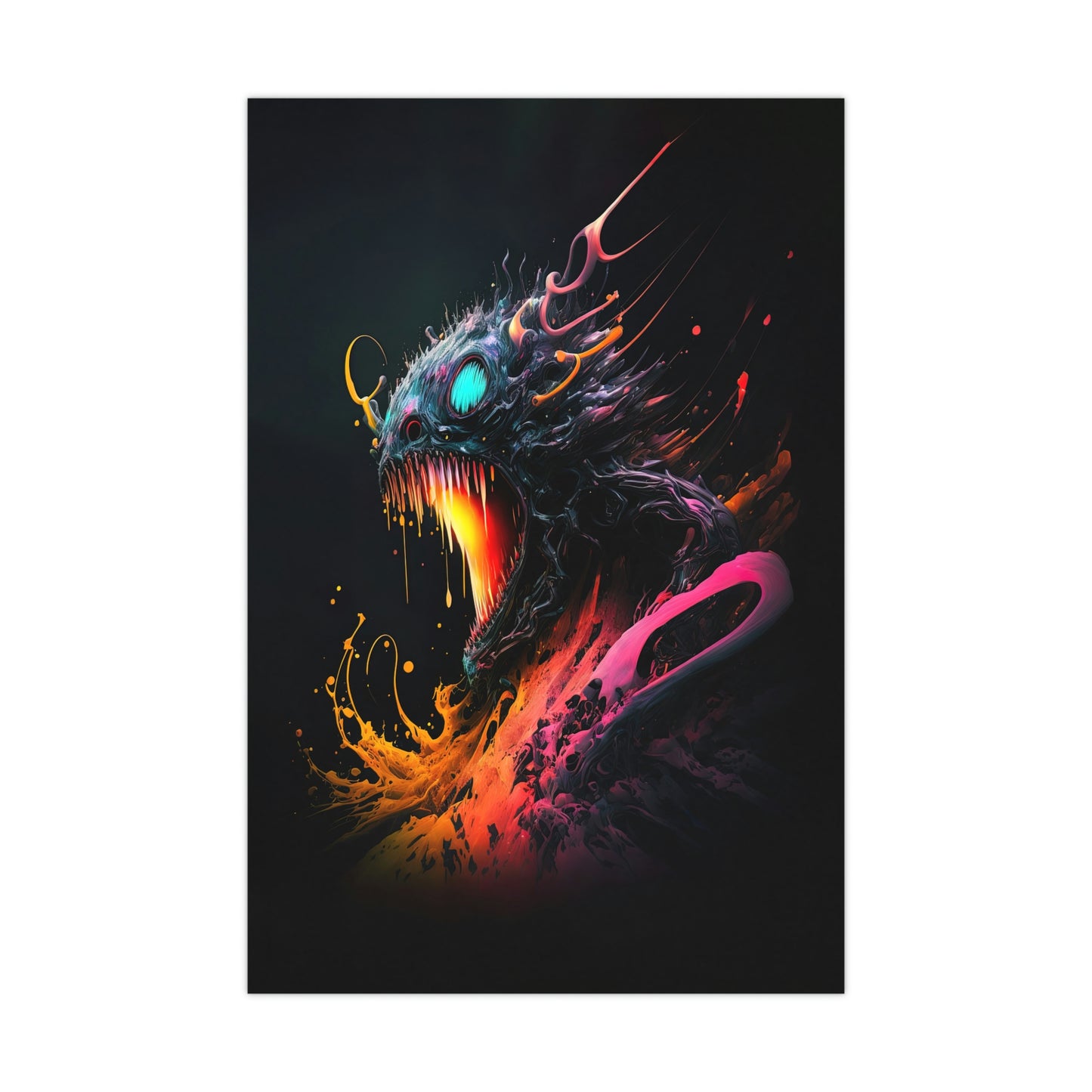 "Alien Parasite" Poster - Print