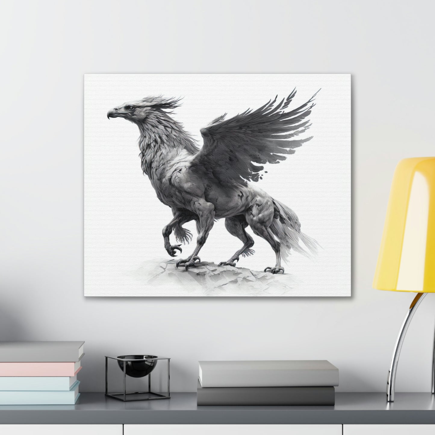 "Hippogriff" Canvas Stretched, 0.75" - Print