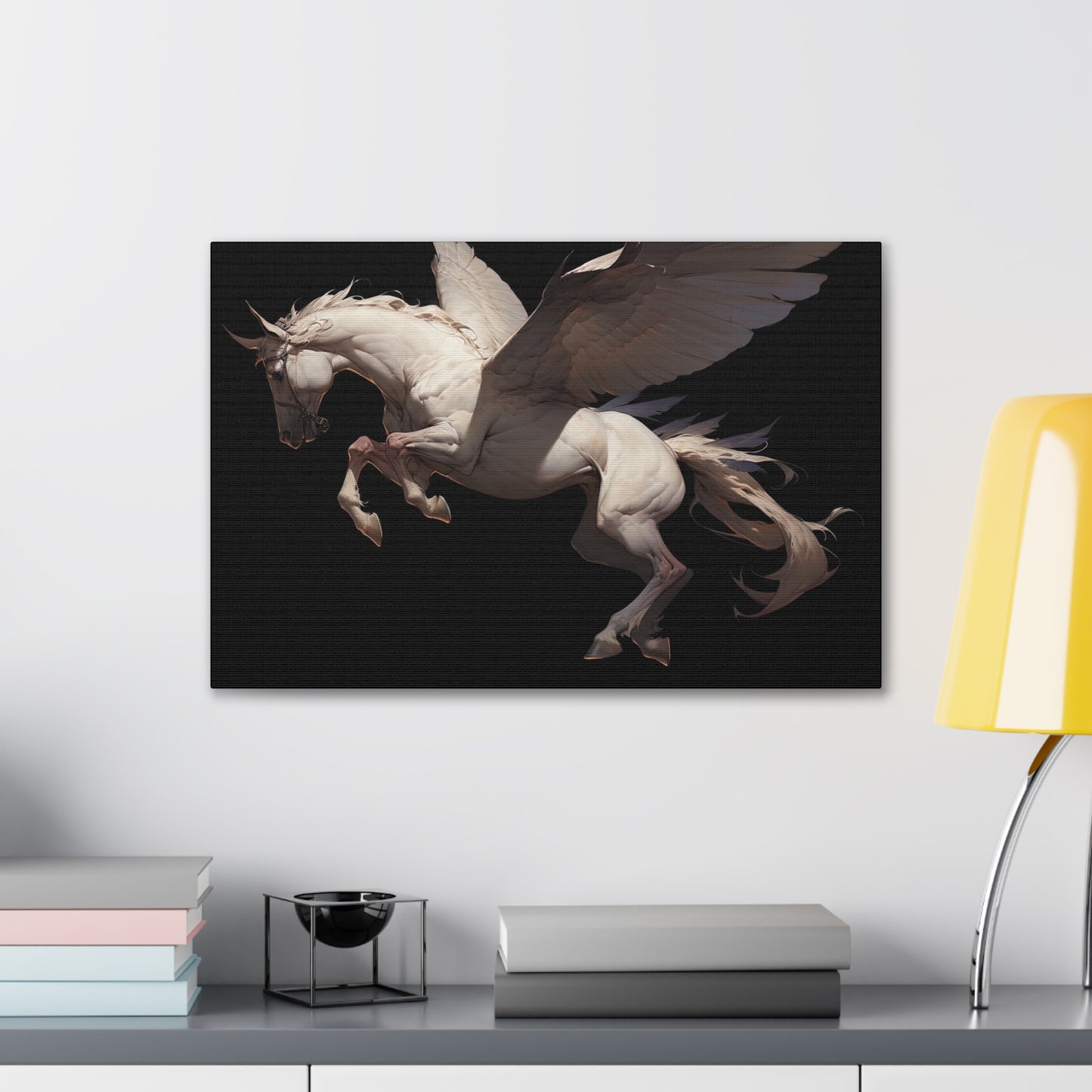 "Cloud Jumper Pegasus"  Canvas Stretched, 0.75" - Print