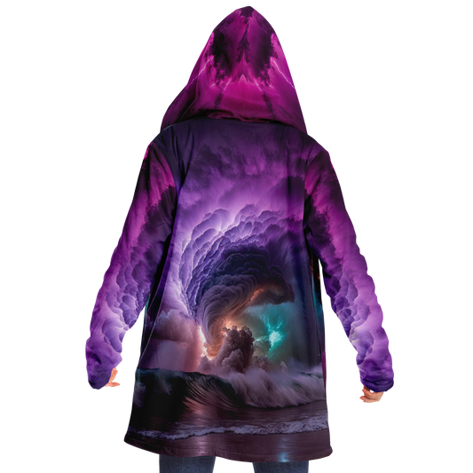 Stormy Sea Microfleece Cloak