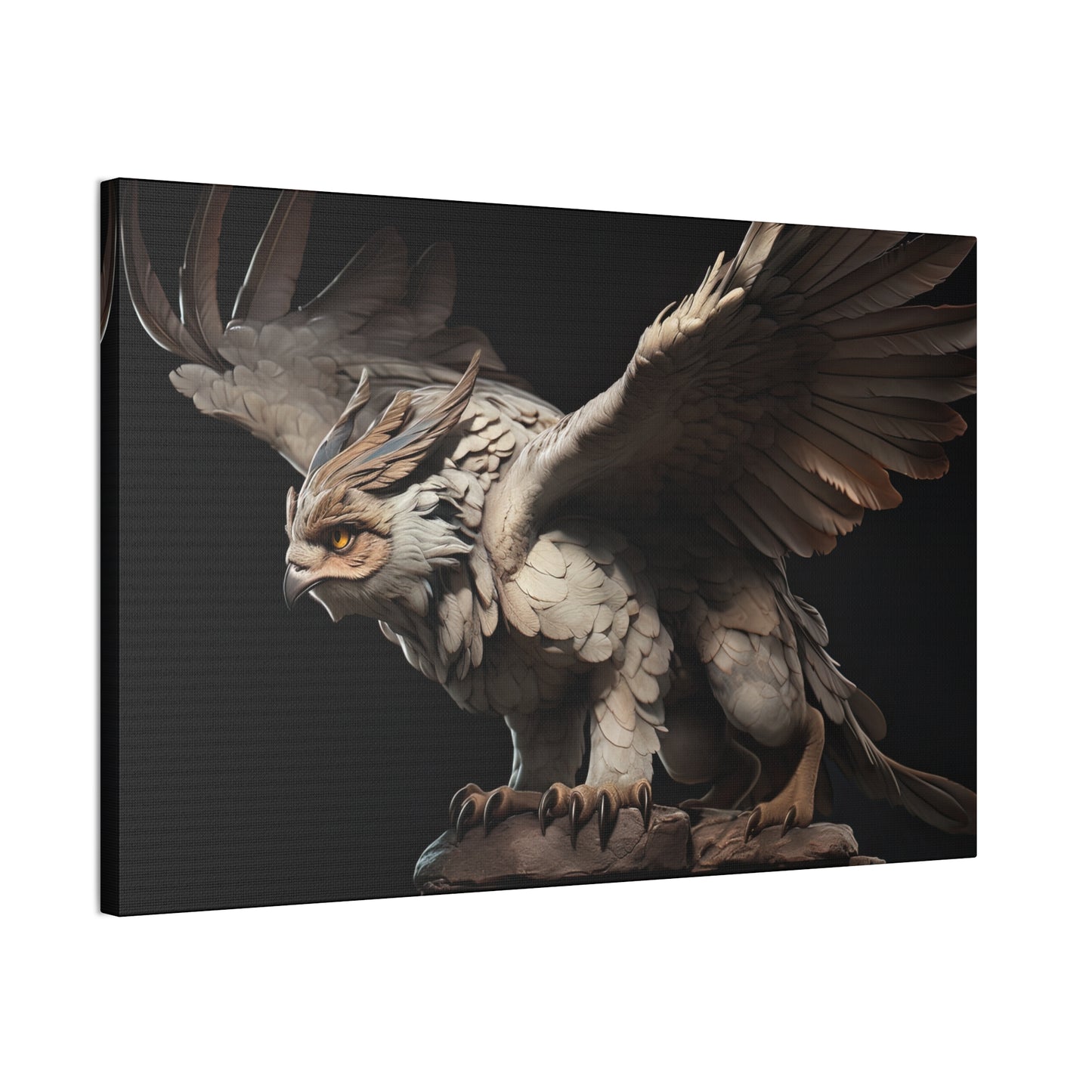 "Gaze Of The Griffon"  Canvas Stretched, 0.75" - Print