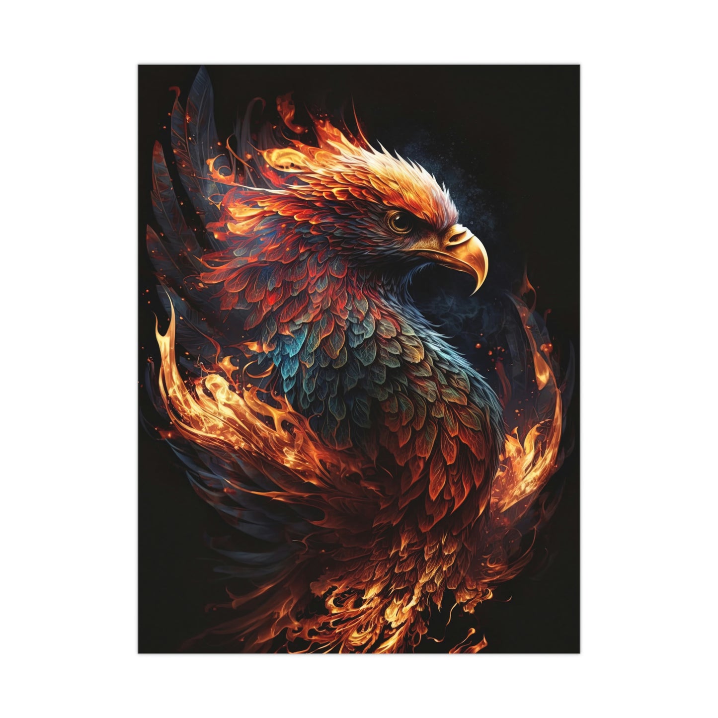 "Phoenix Flare" Poster - Print