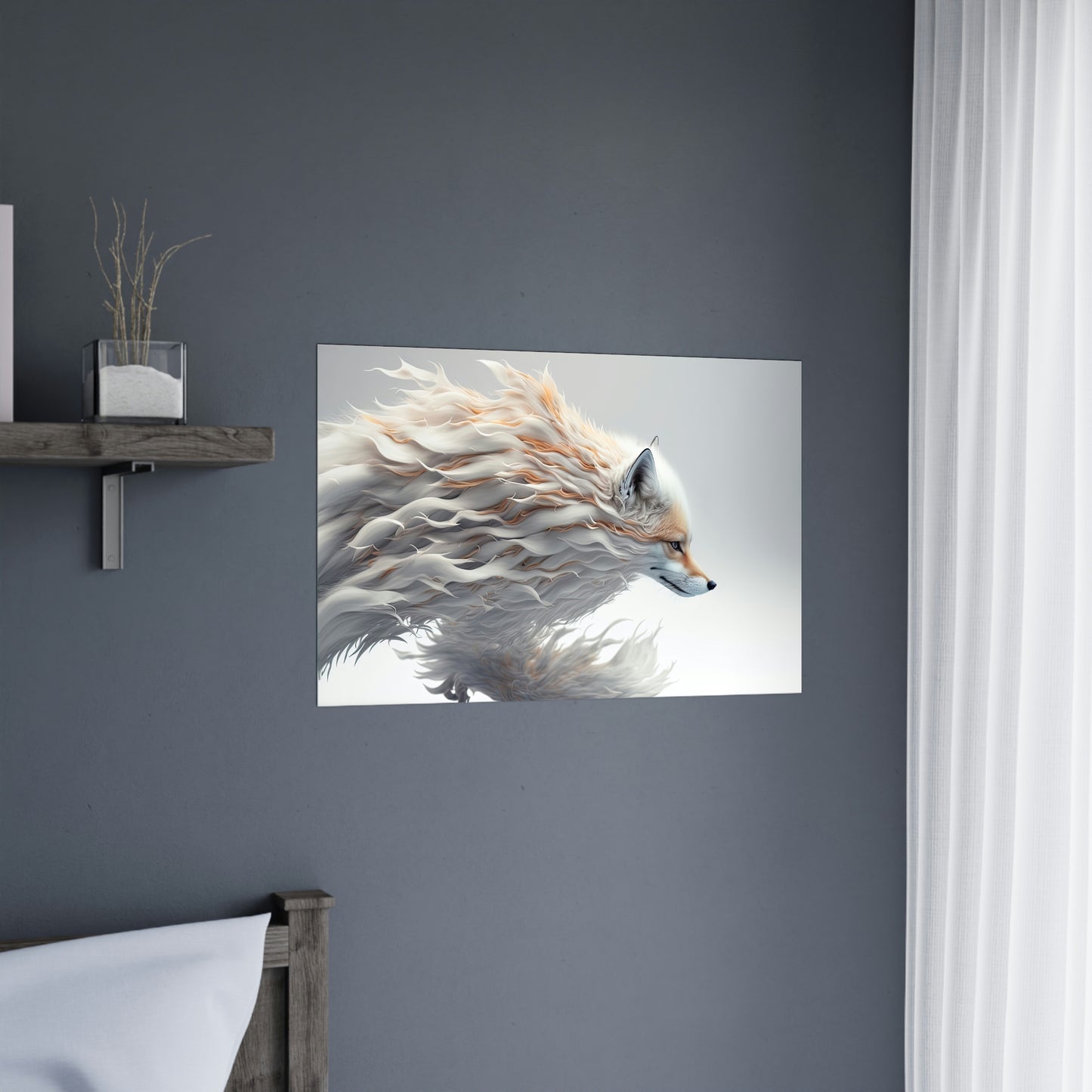 "Wind Element Fox" Poster - Print