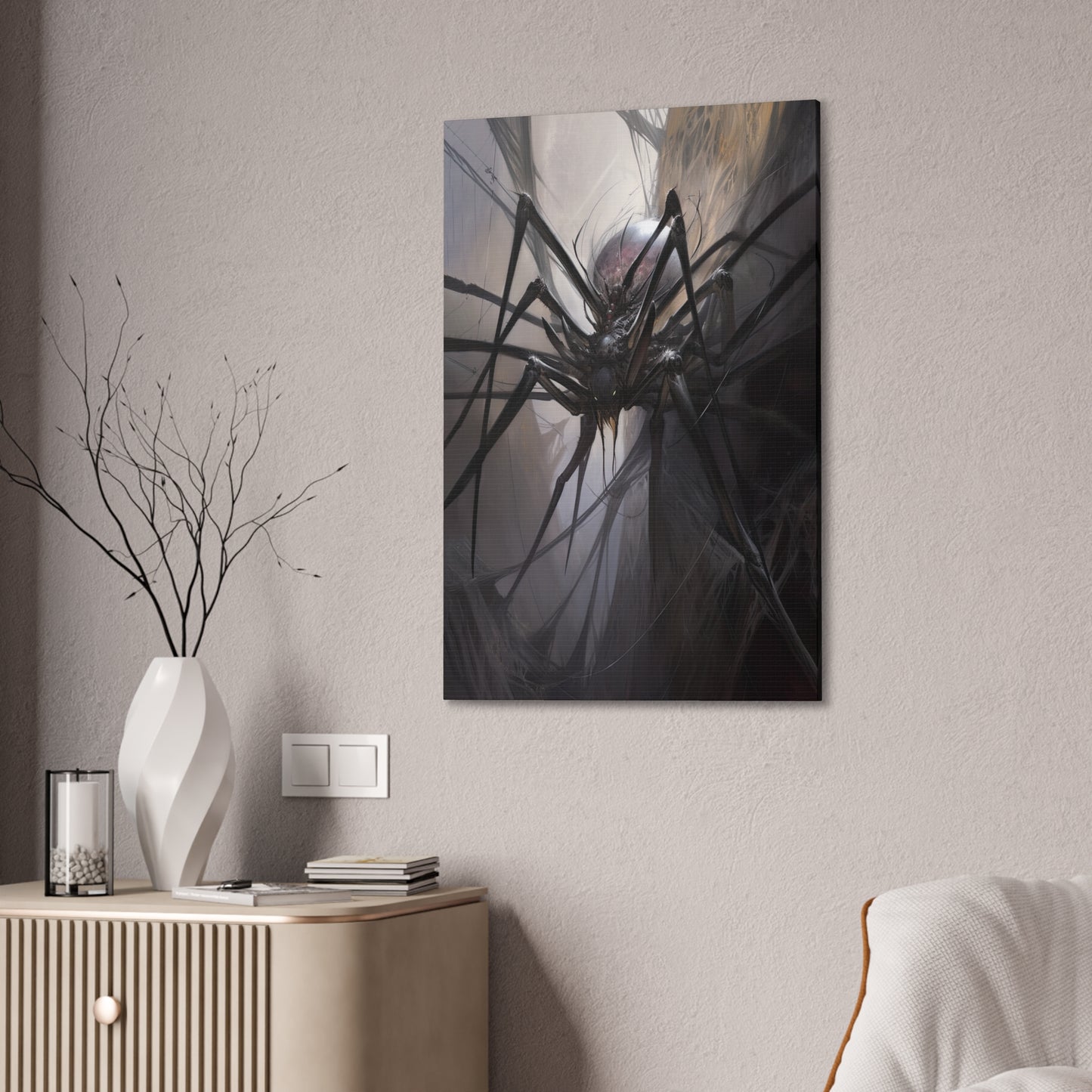 "Shadow Weaver" Canvas Stretched, 0.75" - Print