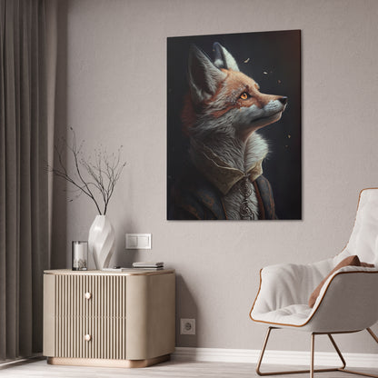 "Clever Mr Fox" Canvas Stretched, 0.75" - Print